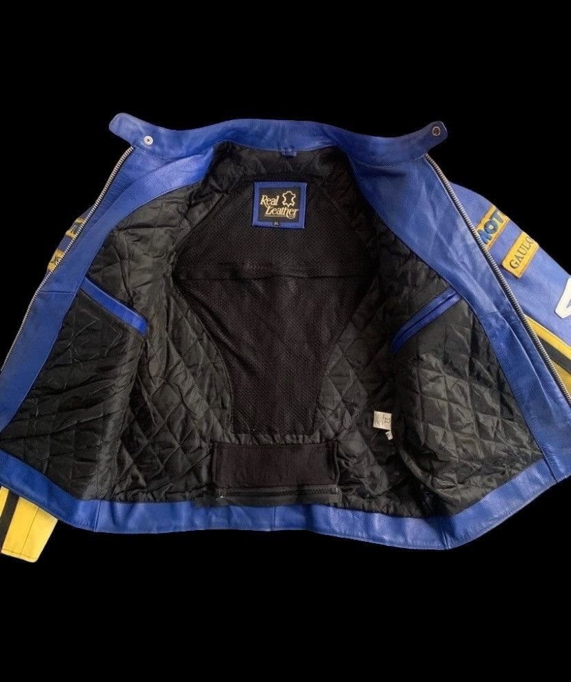 Vintage Valentino Rossi The Doctor Leather Racing Jacket MotoGP Size US XL / EU 56 / 4 - 7 Thumbnail