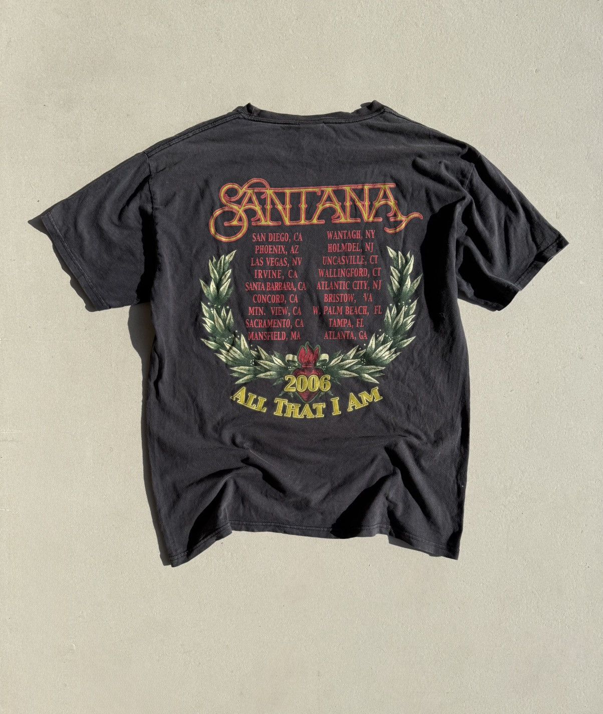 Other ❌SOLD❌ Santana Vintage Tee Size US L / EU 52-54 / 3 - 3 Thumbnail