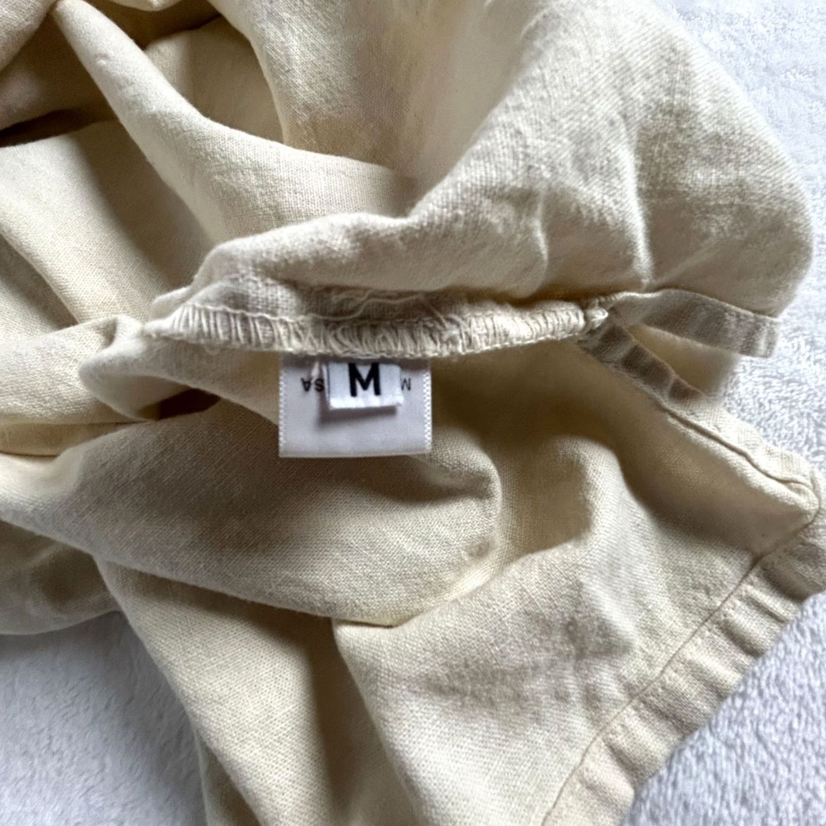 Arrow Me & Arrow Women Ivory Boat Neck Dolman Sleeve Top Blouse Medium Casual USA Made Size M / US 6-8 / IT 42-44 - 4 Thumbnail