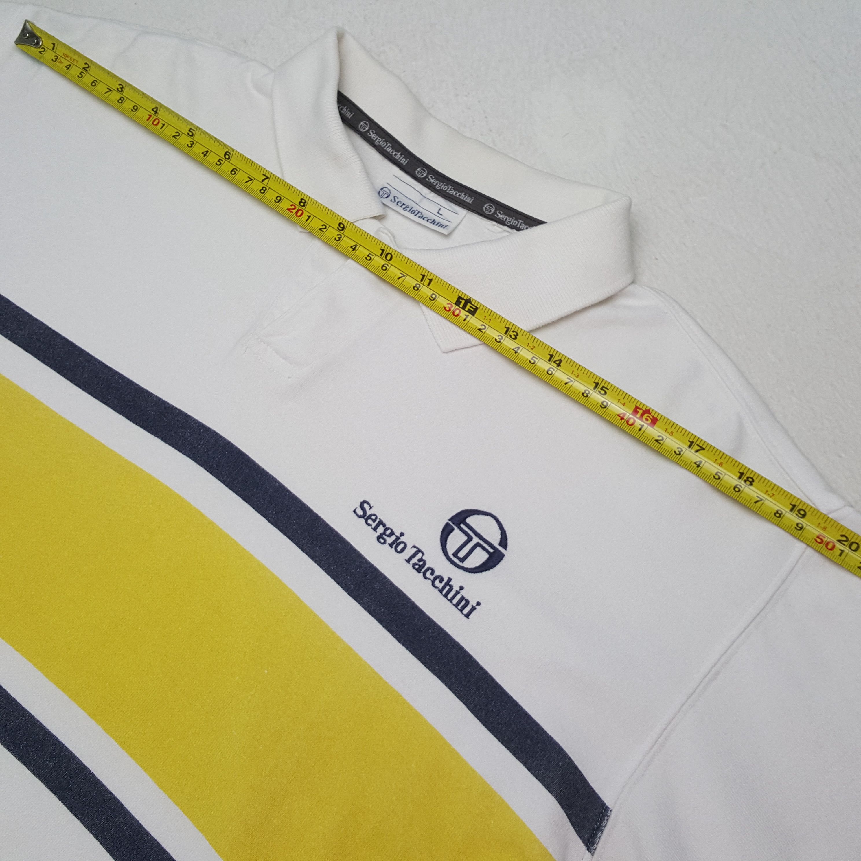Sergio Tacchini Sergio Tacchini Nice Design Polos RR30 Size US XL / EU 56 / 4 - 4 Thumbnail