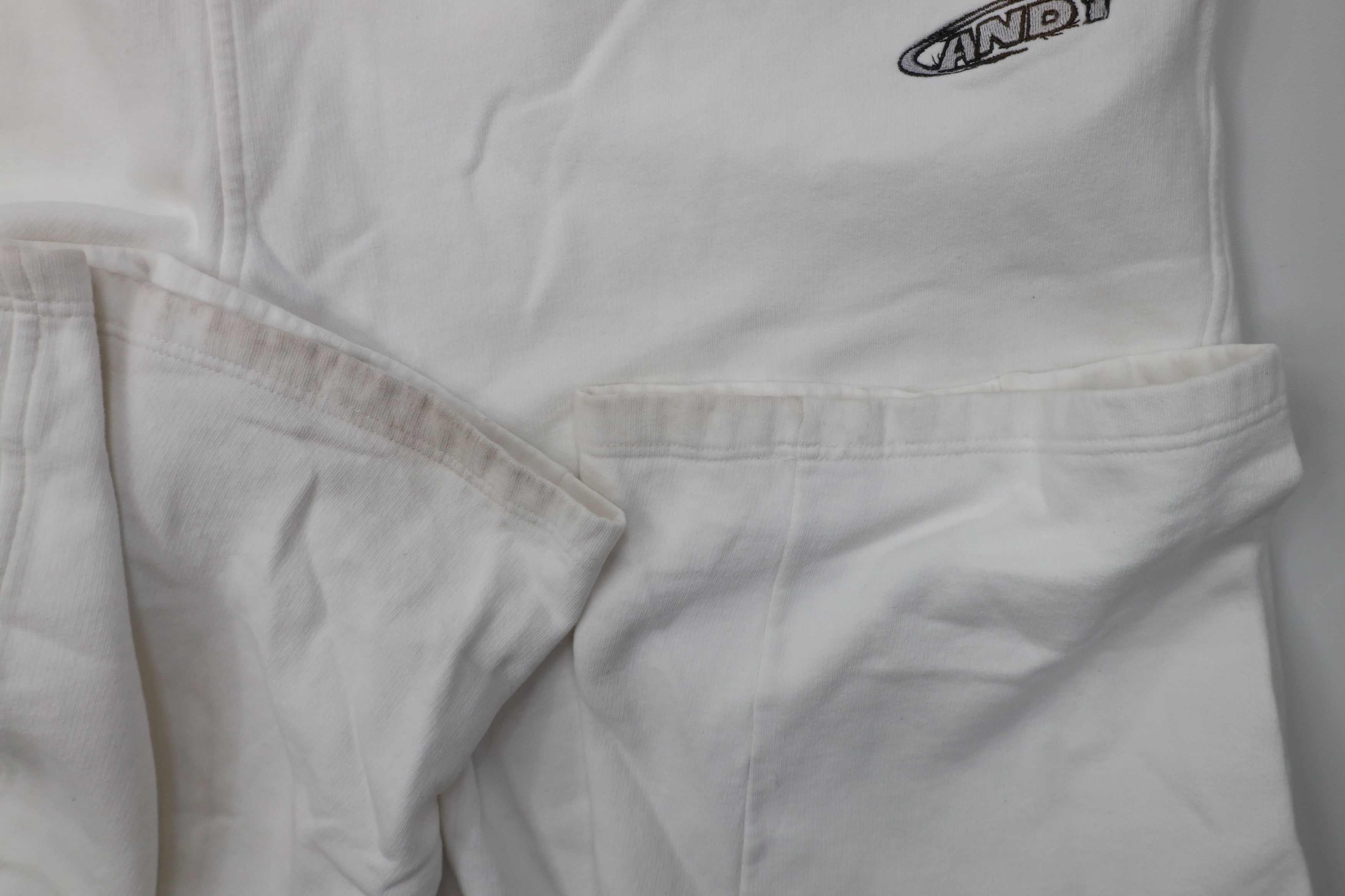 Vintage Vintage 90s Y2K And1 Basketball Wide Leg Sweatpants White Size US 42 / EU 58 - 6 Thumbnail