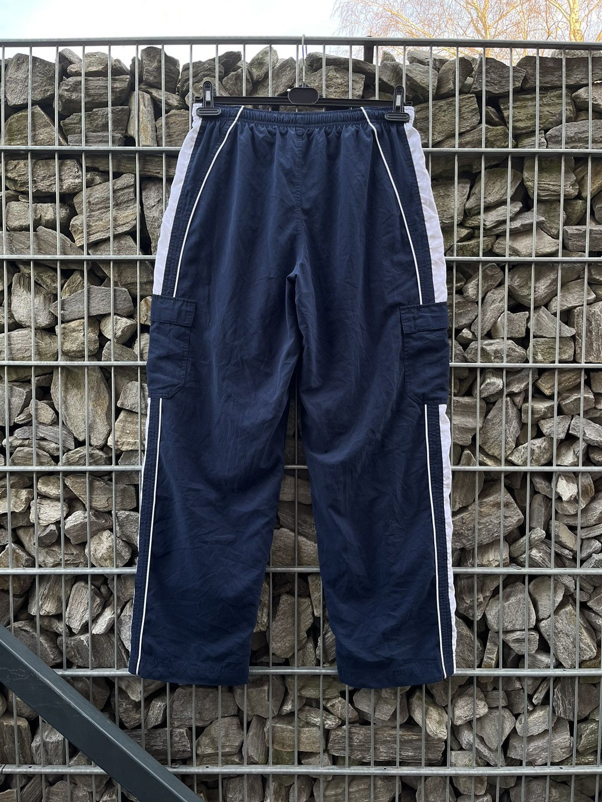 Nike Nike Vintage Track Baggy Y2K Nylon Parachute Joggers Pants Size US 34 / EU 50 - 4 Thumbnail