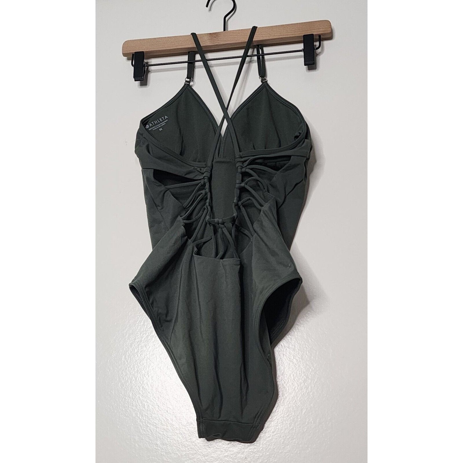 Athleta Athleta Keyhole One Piece Quick Dry Navy Blue Swimsuit M Size ONE SIZE - 3 Thumbnail