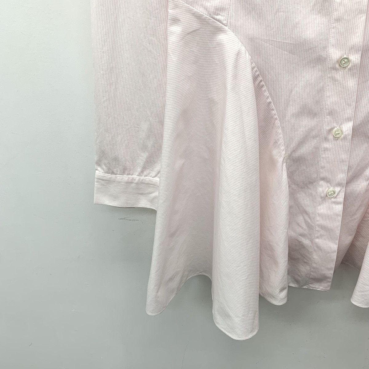 Dior Dior Pink Beaded Lapel Shirt Dress K26WX Size XS / US 0-2 / IT 36-38 - 4 Thumbnail