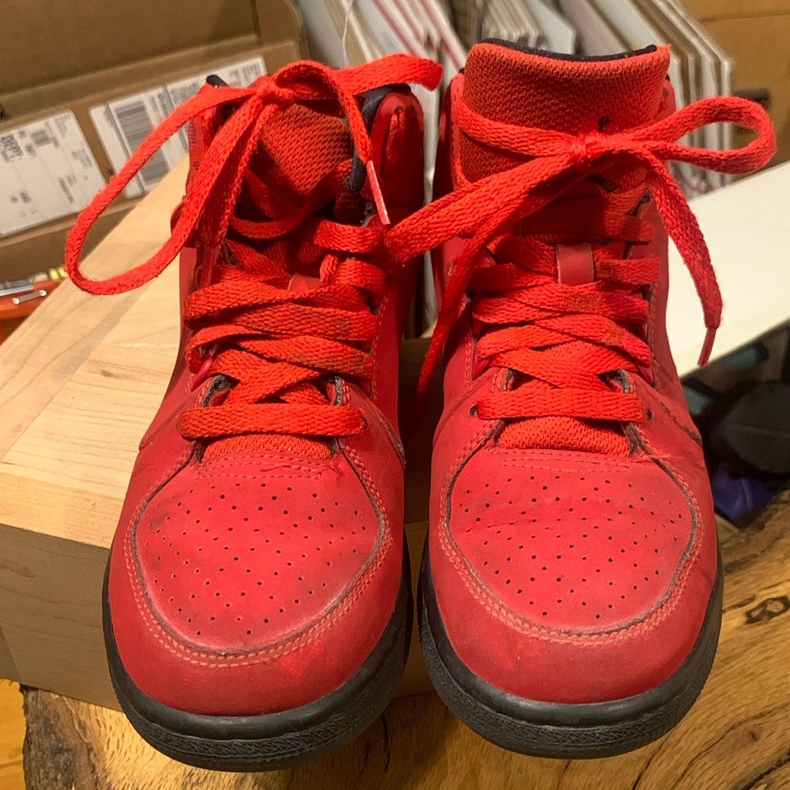 Nike Nike Jordan Youth 1 flight 3 res basketball athletic sneaker Size US 4 / IT 34 - 2 Thumbnail