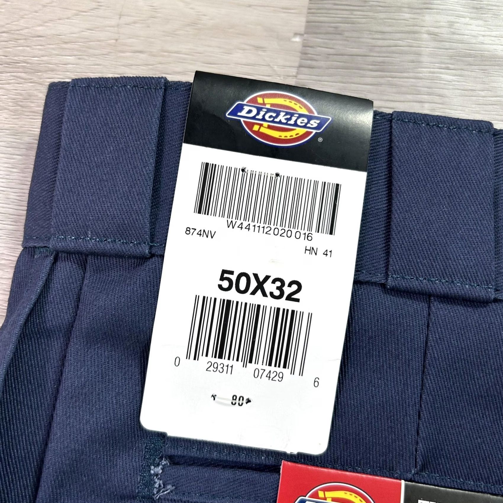Dickies Dickies 874 Work Pants Mens 50x32 Blue Chino Straight Big & Tall NWT Ultimate Workwear Pants Mens Size US 34 / EU 50 - 4 Thumbnail