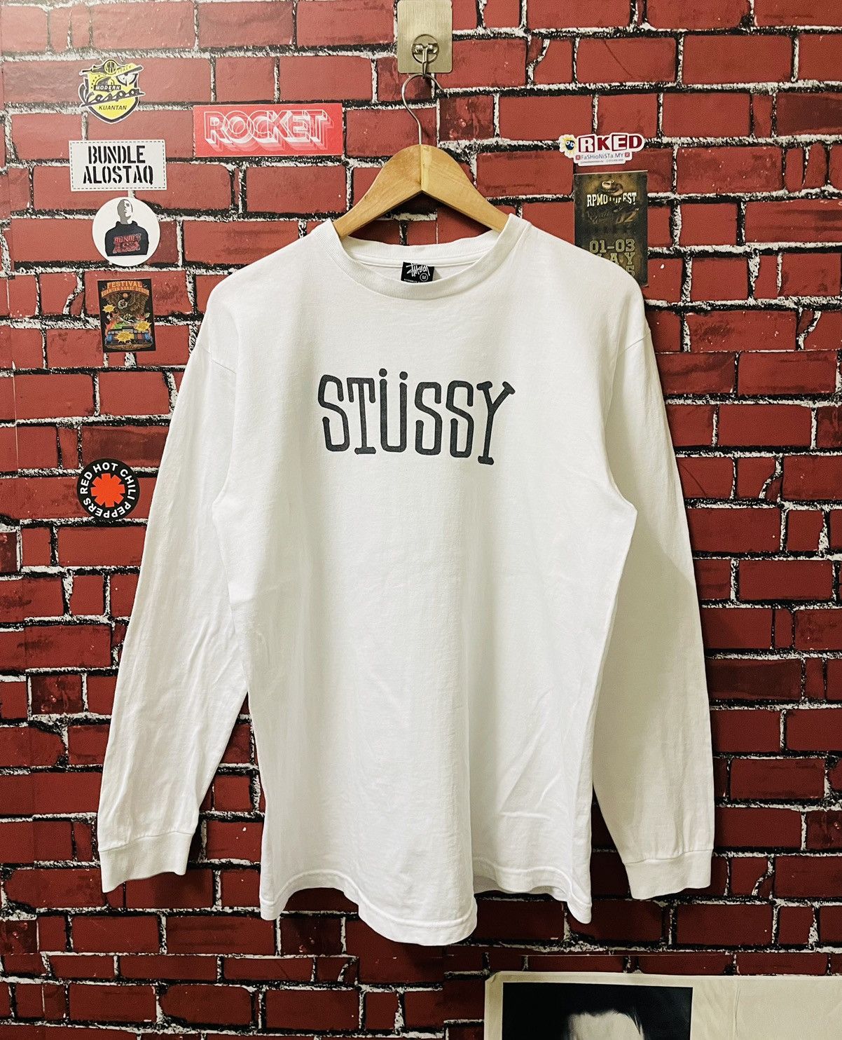 Stussy VTG STUSSY LONGSLEEVE SHIRTS Size US M / EU 48-50 / 2 - 1 Thumbnail