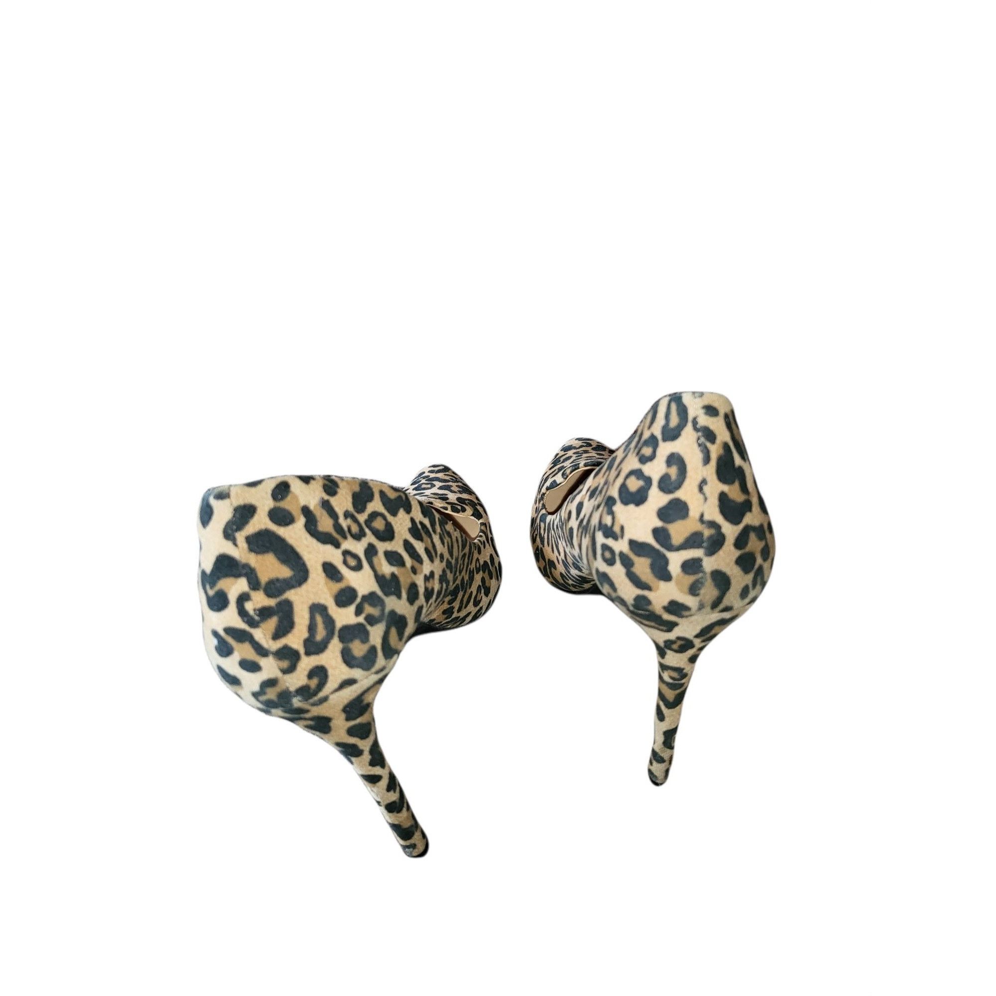 Poeme Bohemian Lauren Conrad LC Stiletto Heels Women Sz 8 Leopard Print Eve Size US 8 / IT 38 - 4 Thumbnail