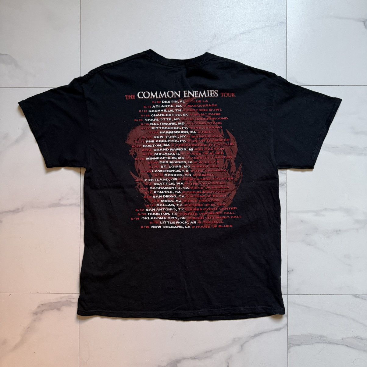 Band Tees Mouth For War The Common Enemies Tour T-Shirt Size US XL / EU 56 / 4 - 3 Thumbnail