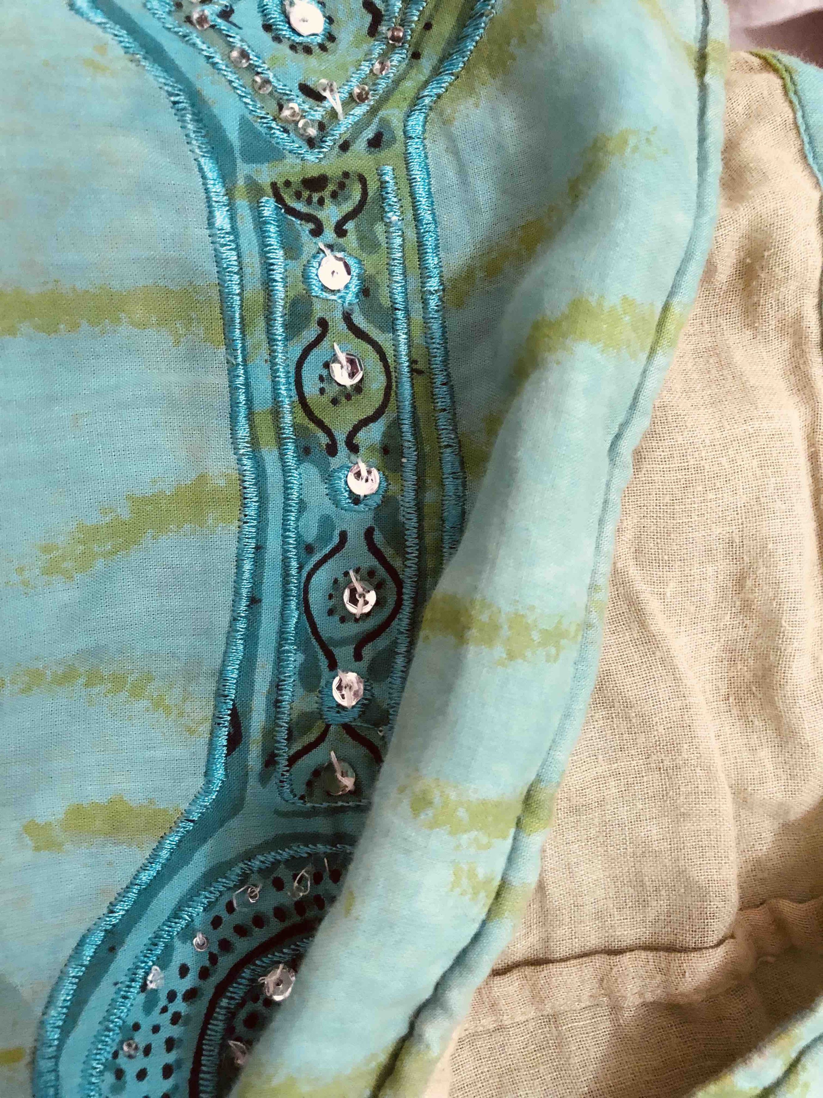 Vintage 70's Vintage Long Skirt Size M / US 6-8 / IT 42-44 - 7 Thumbnail