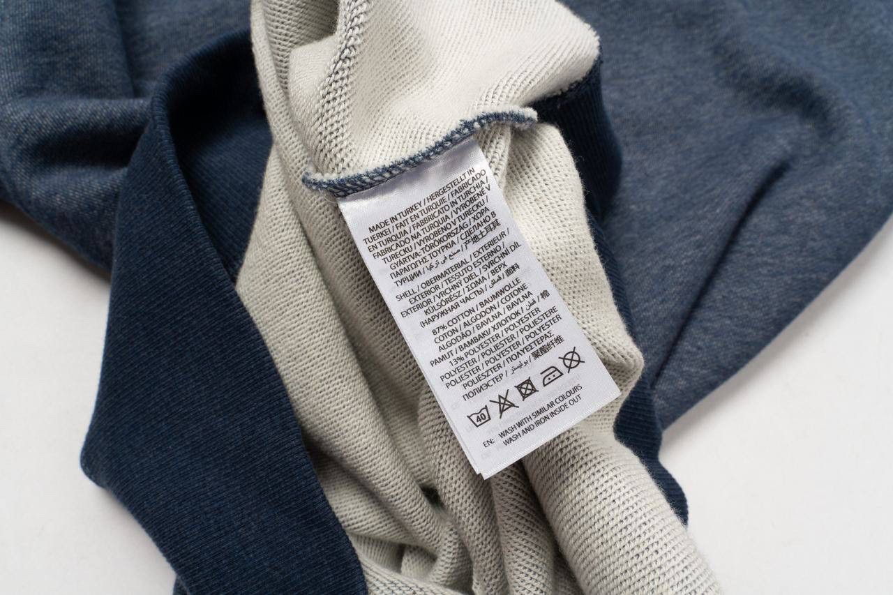 Gant 🔵 GANT Logo Blue Cotton Classic Crew Neck Sweatshirt Size US M / EU 48-50 / 2 - 20 Thumbnail