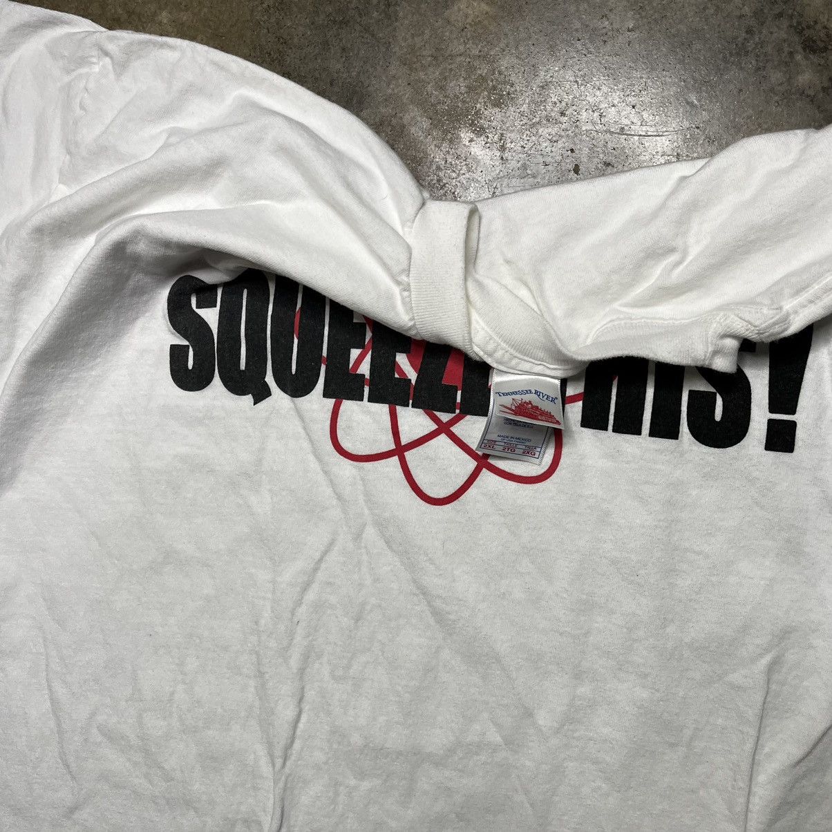 Vintage vintage squeeze this audio equipment tshirt Size US XXL / EU 58 / 5 - 6 Thumbnail