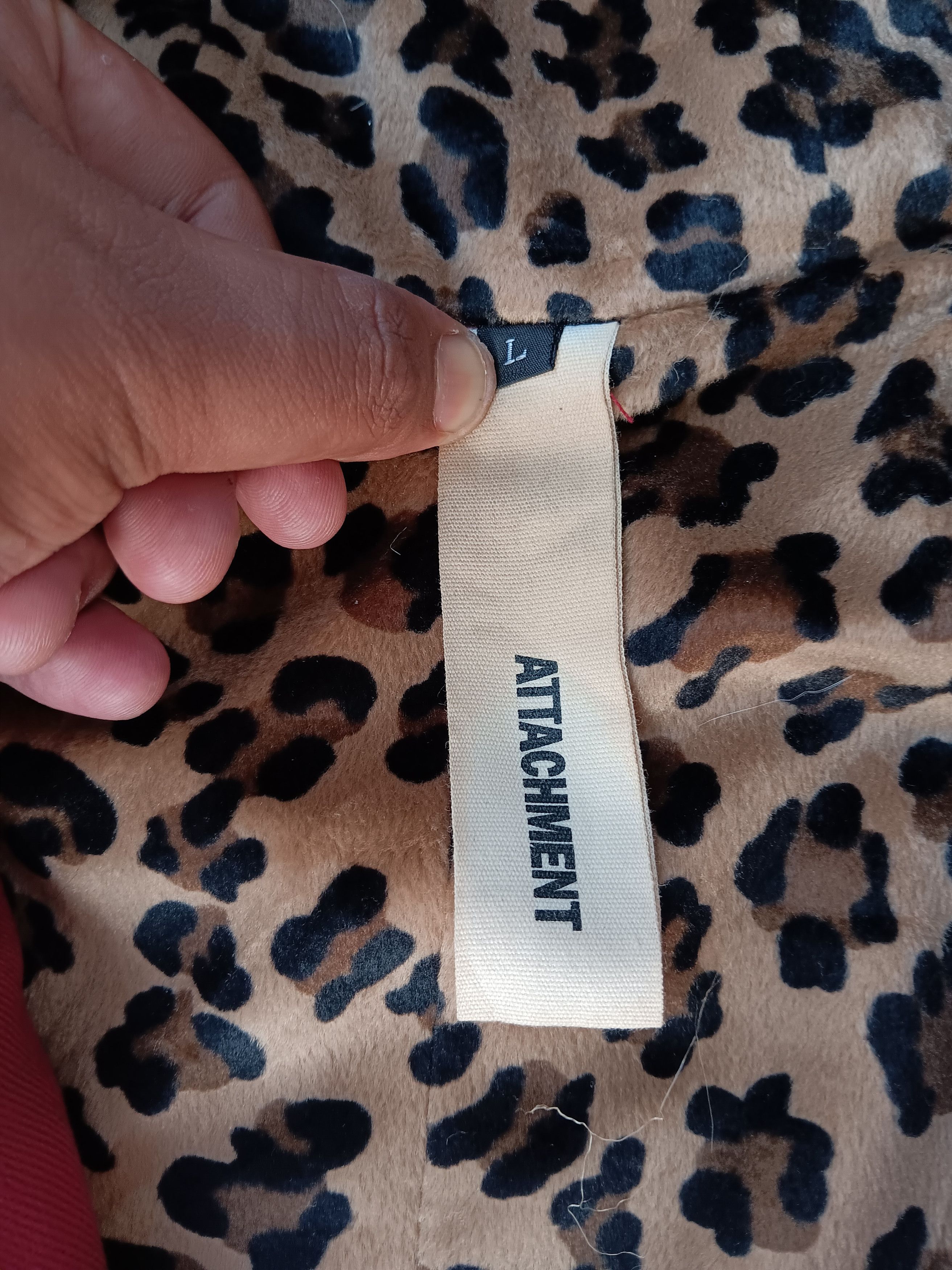 Attachment Attachment fur hoodie leopard linner parka jacket Size US M / EU 48-50 / 2 - 5 Thumbnail