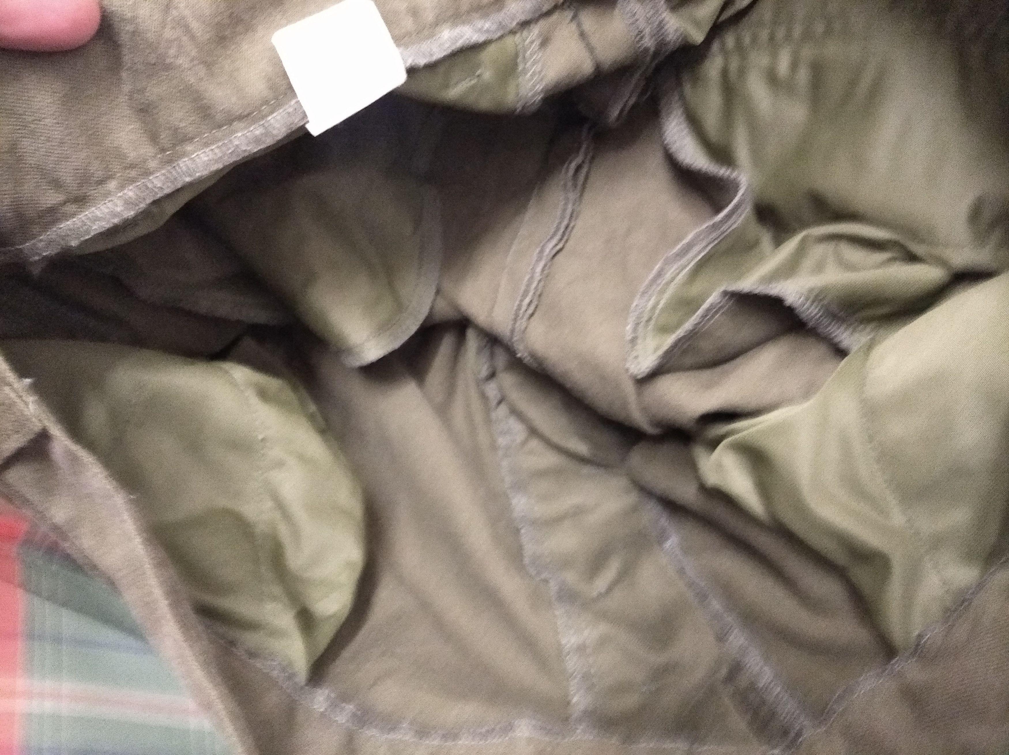 Vintage vtg *rare* Czech Republic button-fly military pants Size US 35 - 7 Thumbnail