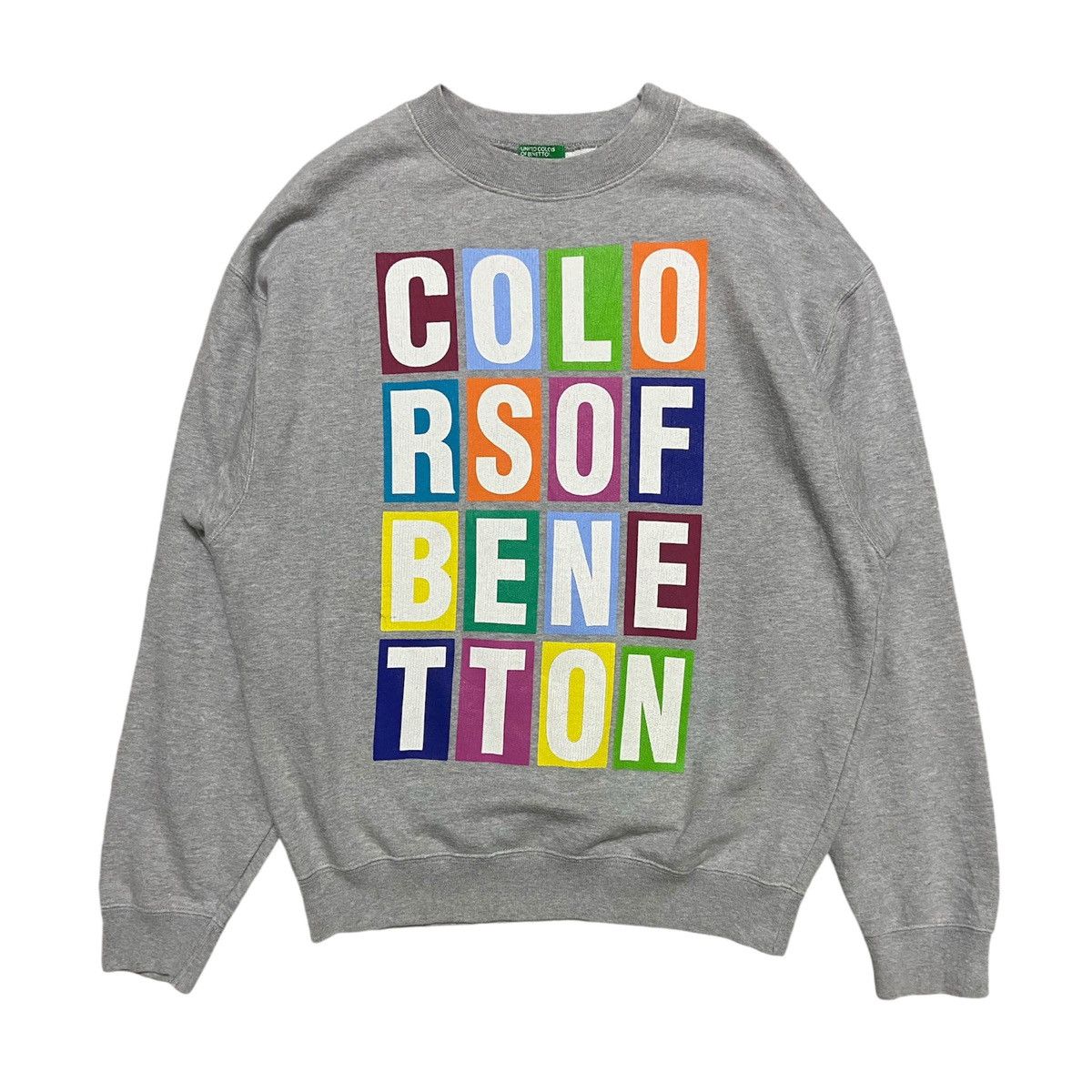 United Colors Of Benetton United Colors of Benetton Crewneck Sweatshirt Size US S / EU 44-46 / 1 - 1 Thumbnail