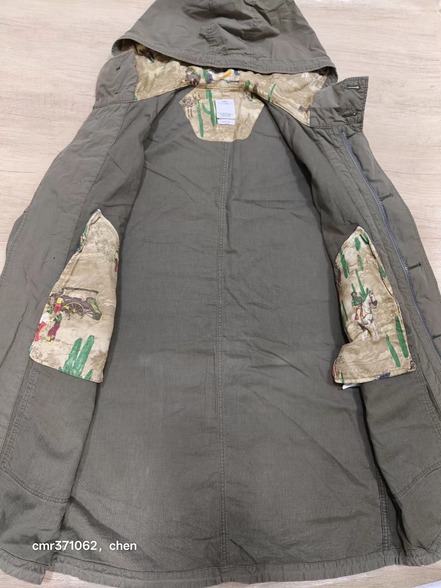 Visvim VISVIM 15SS TOWNSEND COAT W Olive w3 Cotton/Nylon Size L / US 10 / IT 46 - 4 Thumbnail