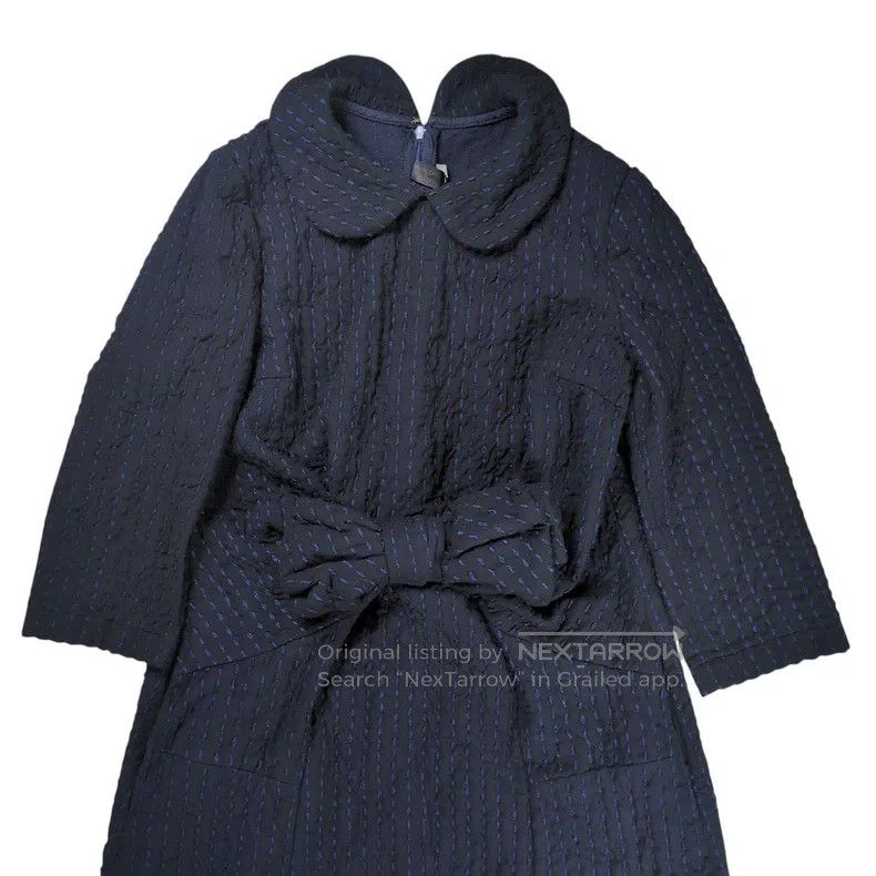 Comme des Garcons Comme Des Garcons Bow tie decorated round neck dress Size S / US 4 / IT 40 - 3 Thumbnail