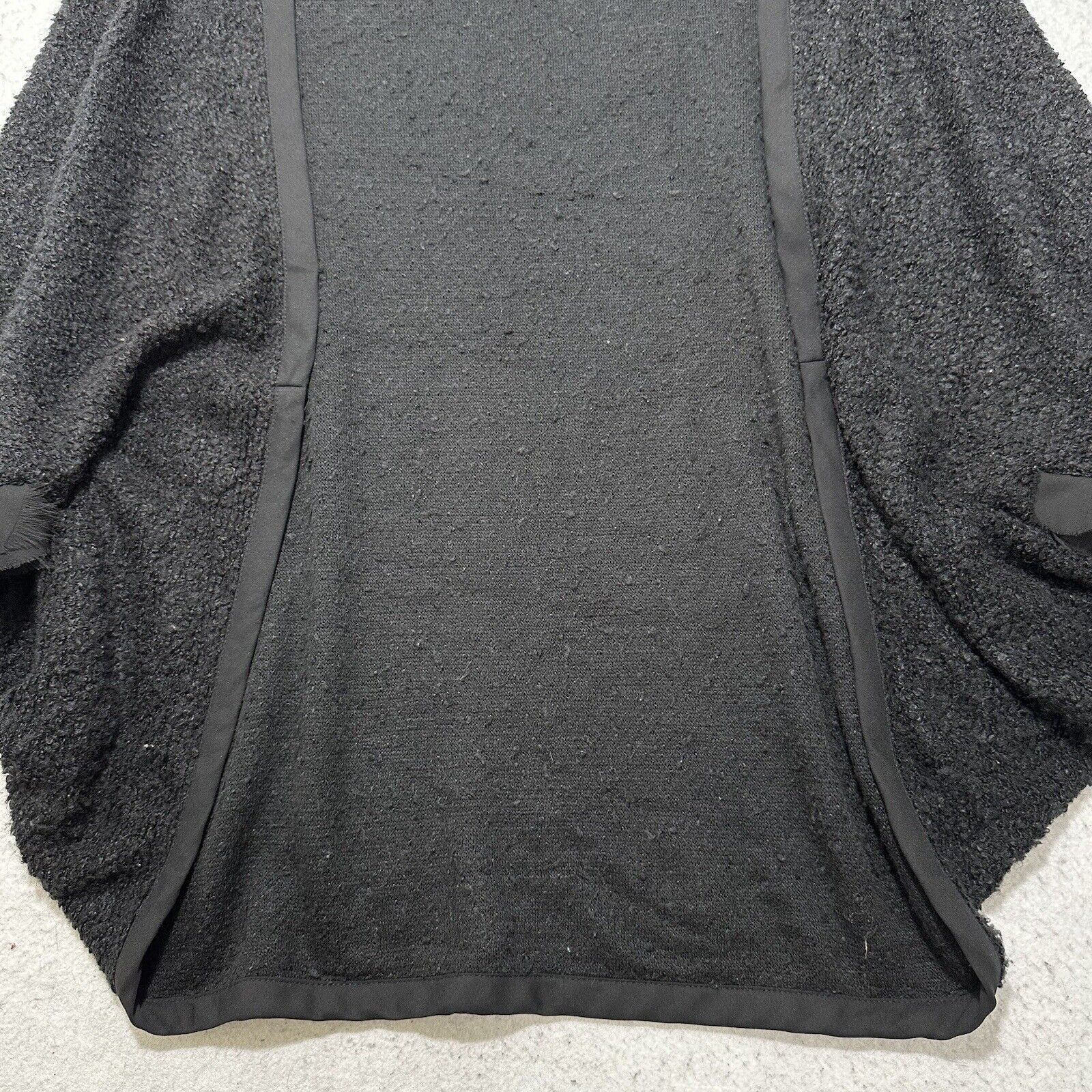 Coldwater Creek Coldwater Creek Wool Blend Cardigan Open Front Sweater Black Size ONE SIZE - 6 Thumbnail