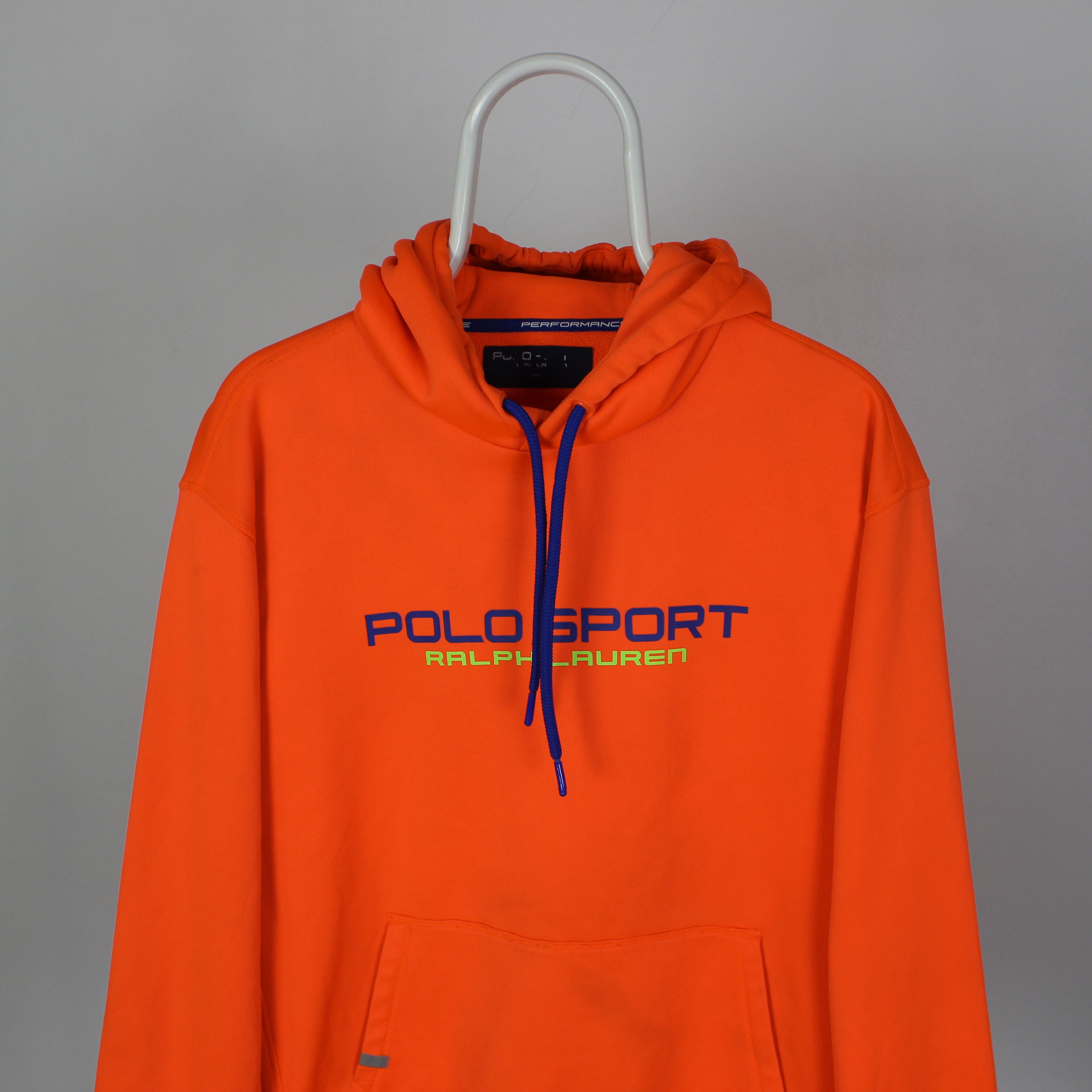 Polo Ralph Lauren Polo Sport men hoodie orange big logo M L Size US L / EU 52-54 / 3 - 1 Thumbnail