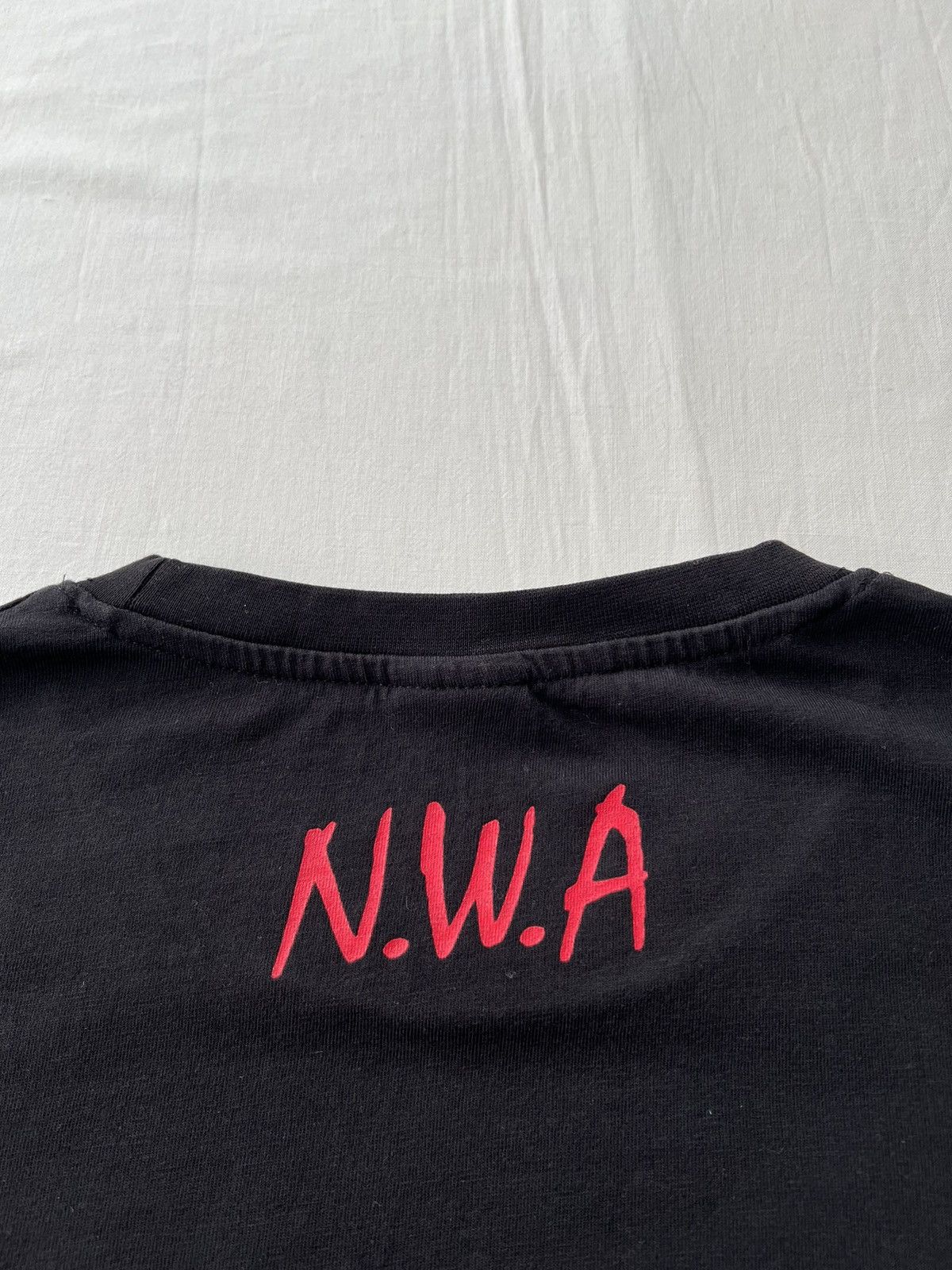 Rap Tees NWA N.W.A Mister Tee x Artists Rap Band Black T-shirt Size US S / EU 44-46 / 1 - 9 Thumbnail