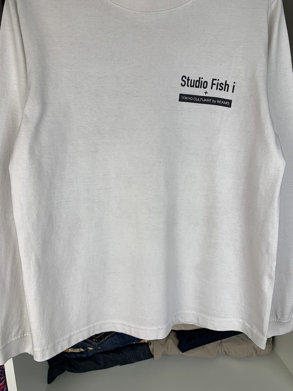 Beams Plus Studio Fish i + Tokyo Cultuart by Beams Long sleeve Size US S / EU 44-46 / 1 - 7 Thumbnail
