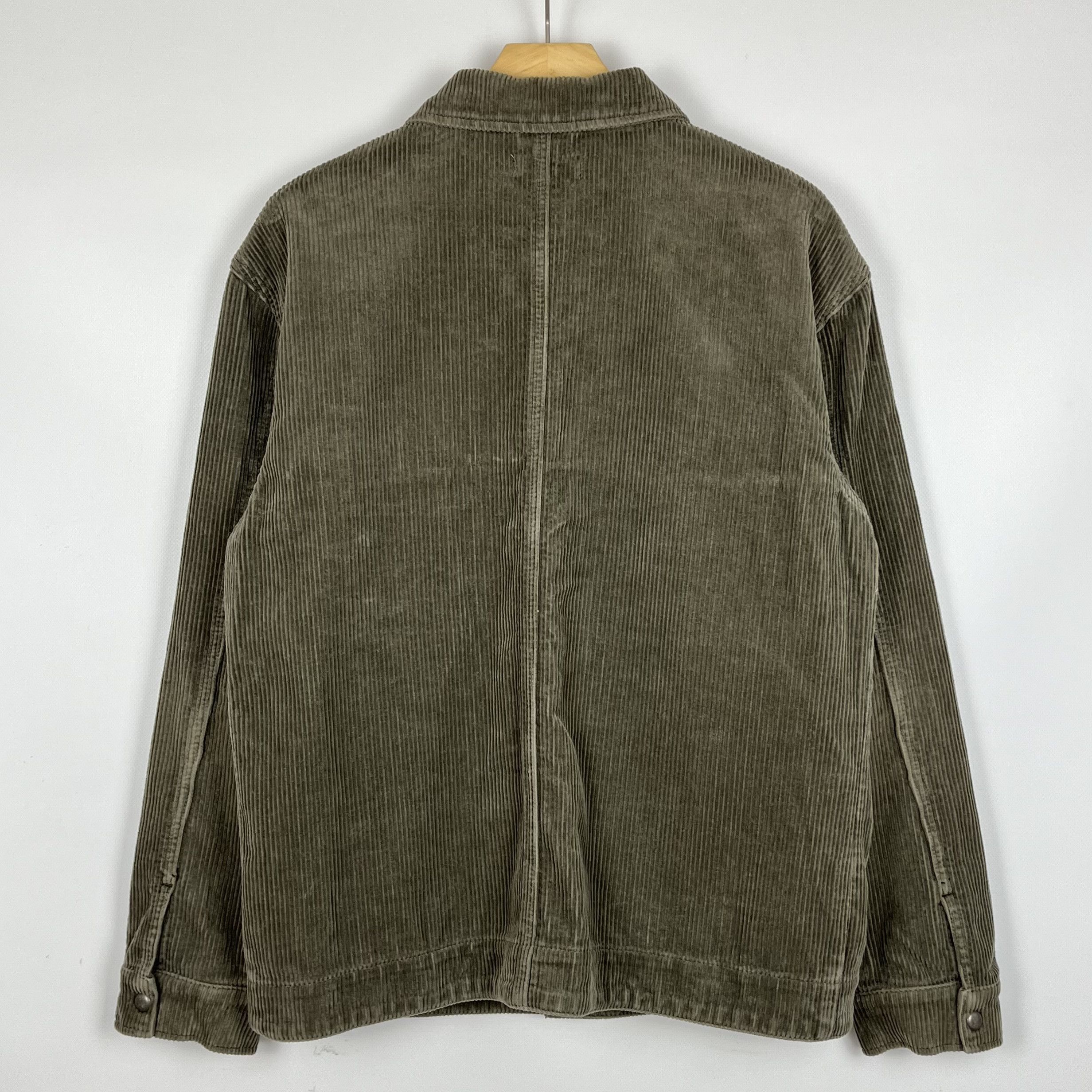 Allsaints Designer AllSaints Castleford Corduroy Overshirt Jacket Size US XS / EU 42 / 0 - 16 Thumbnail