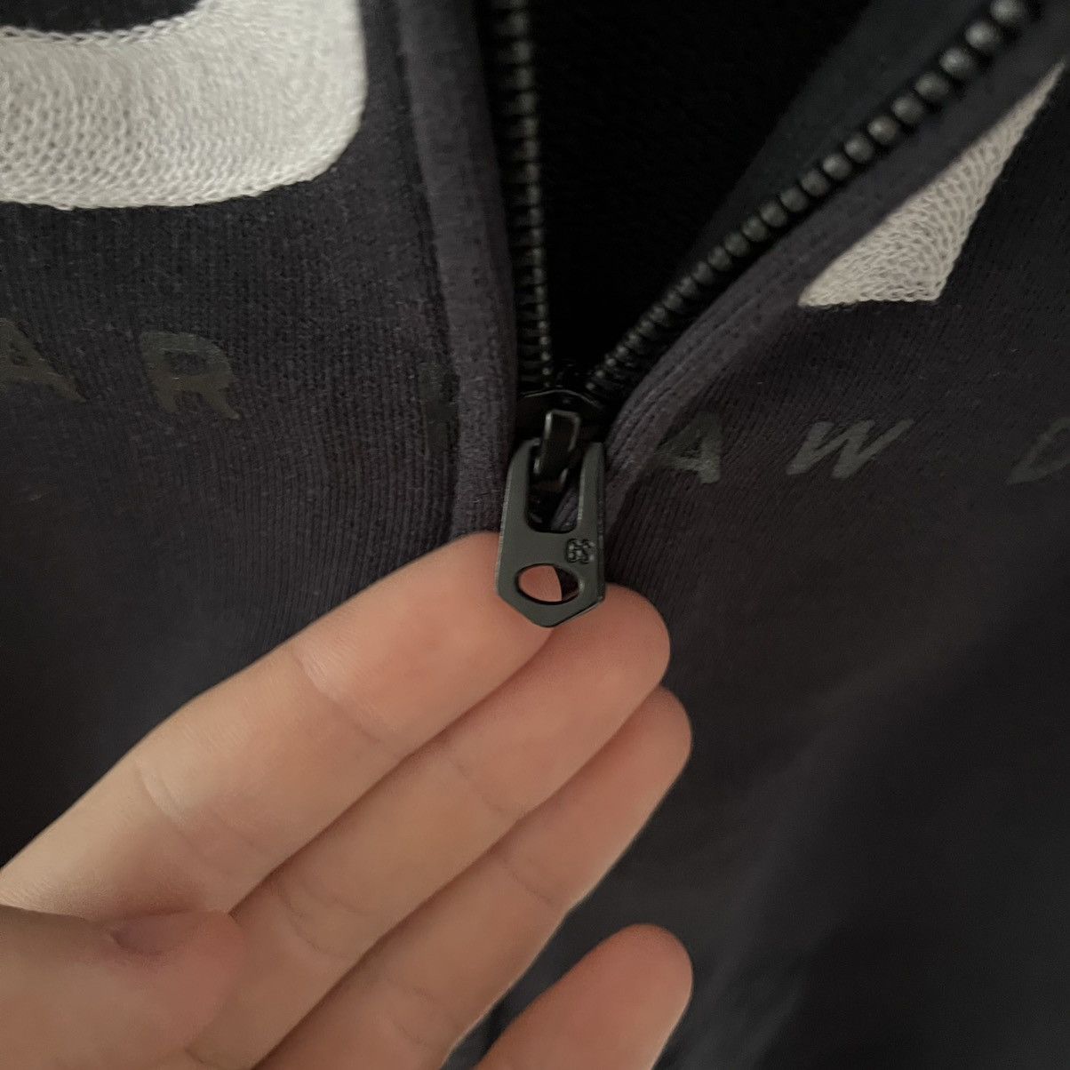 G-Star Vintage G-Star Big Central Logo Blue Zip Hoodie Streetwear Size US L / EU 52-54 / 3 - 7 Thumbnail
