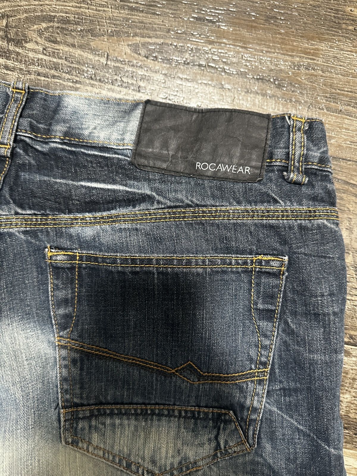 Rocawear Rocawear Y2K Faded Denim Jeans Size US 38 / EU 54 - 7 Thumbnail