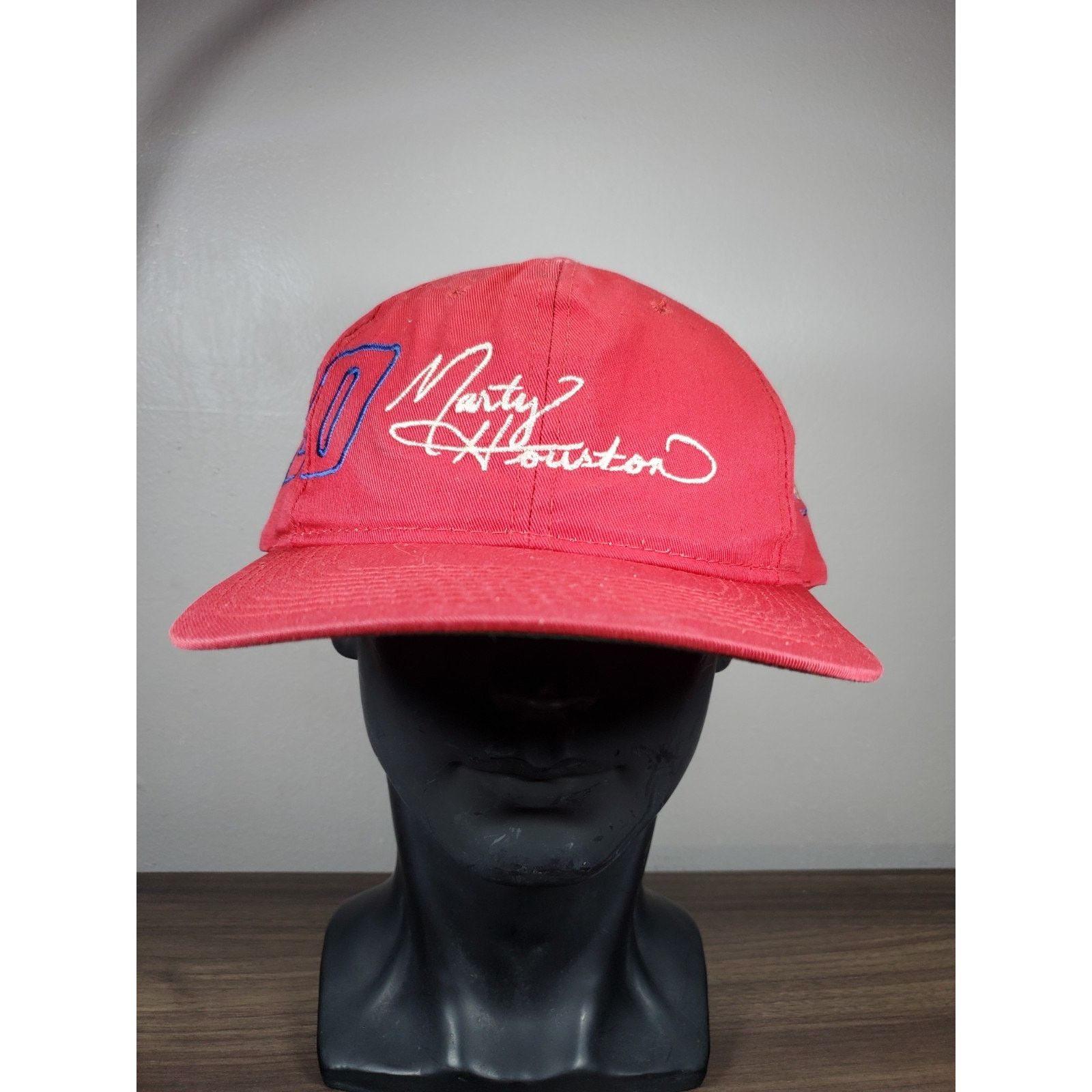NASCAR × Vintage Marty Houston Racing #20 Snapback Hat Cap Truck Series IGA Size ONE SIZE - 2 Thumbnail