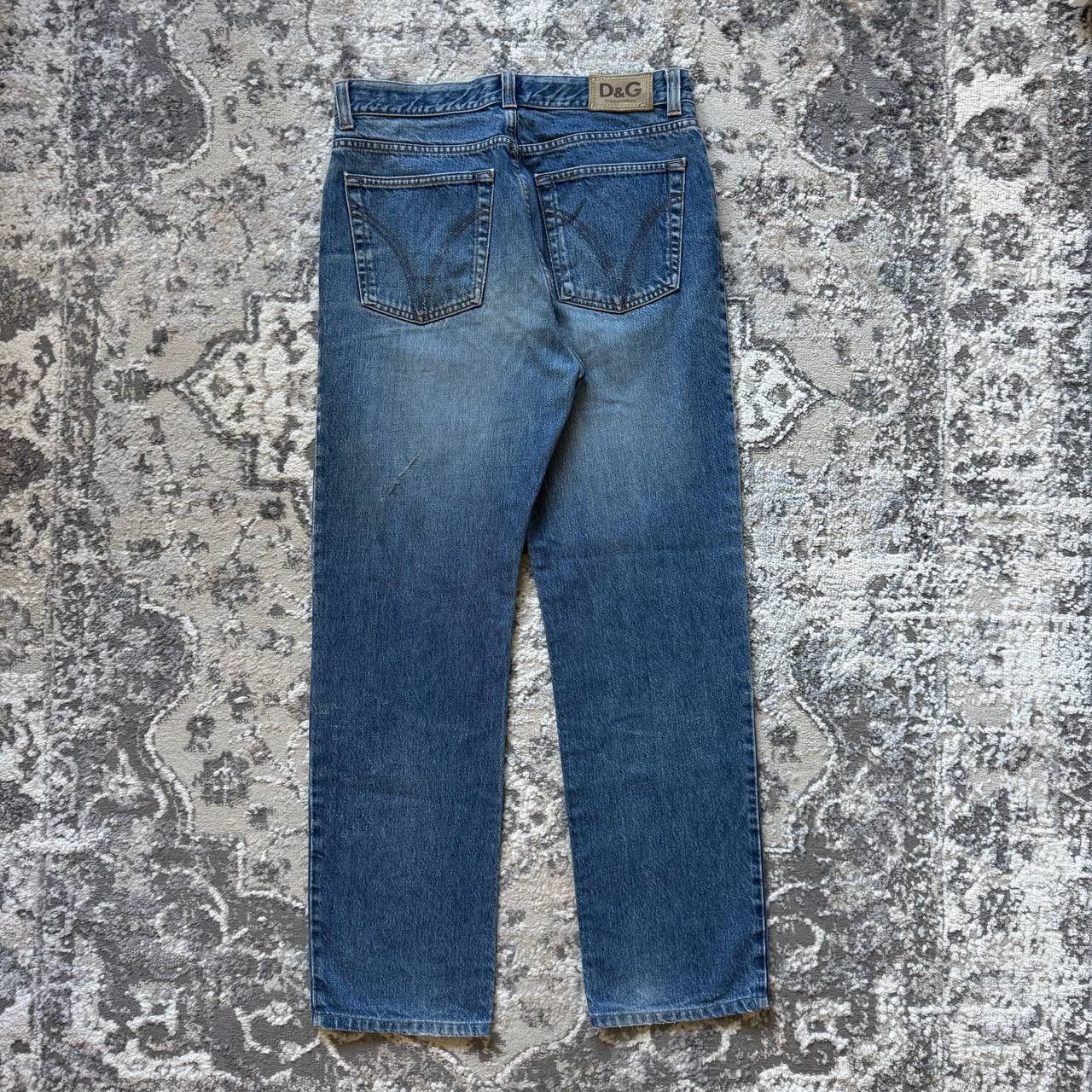 Dolce & Gabbana Crazy Vintage Dolce & Gabbana Straight Heavy Relaxed Jeans Size US 34 / EU 50 - 5 Thumbnail