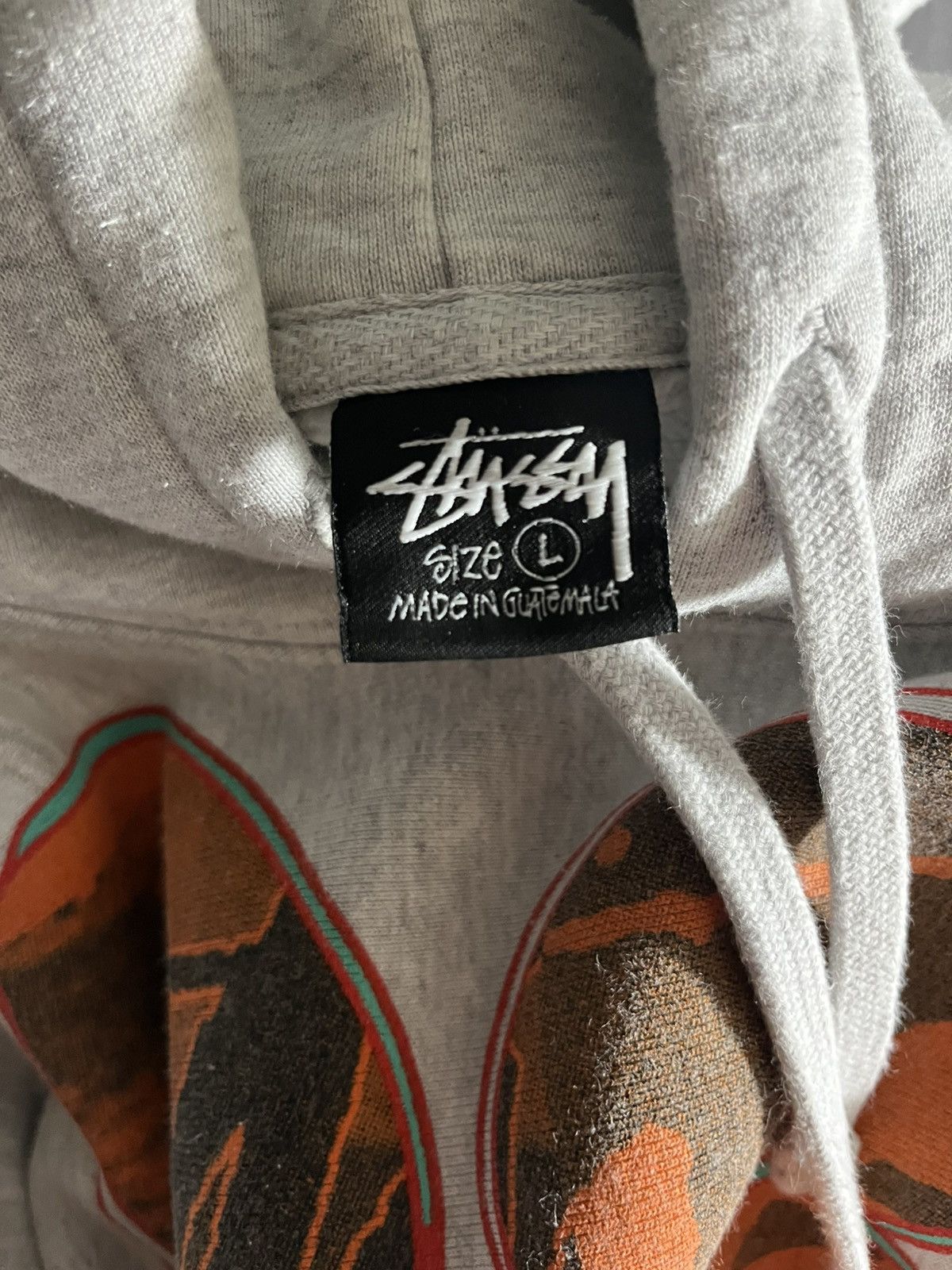 Stussy Stussy David Carson Hoodie Size US L / EU 52-54 / 3 - 3 Thumbnail