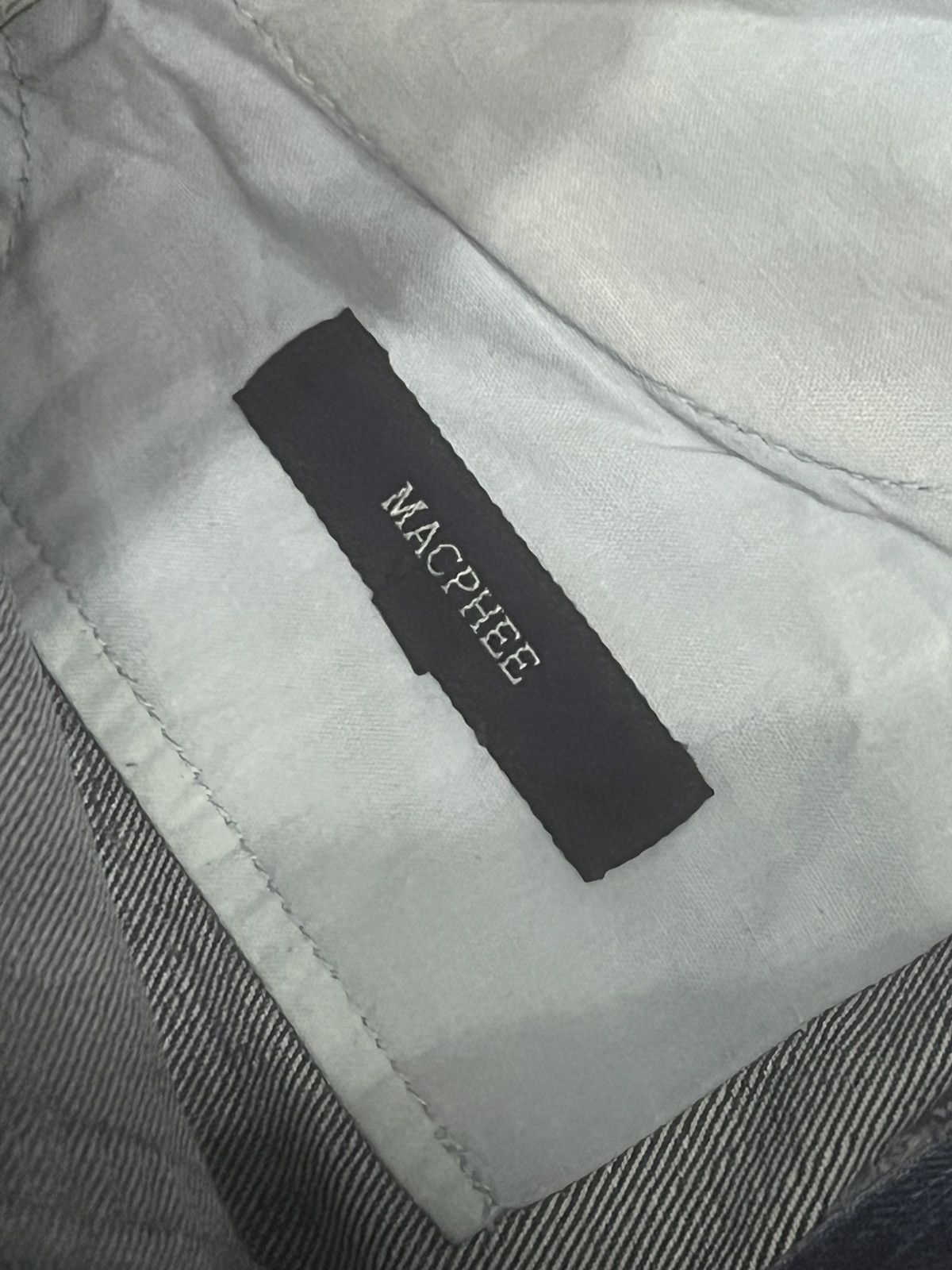 Undercover Vintage Japan Macphee Grunge Sashiko Destroy Blue Jeans Size US 30 / EU 46 - 18 Thumbnail