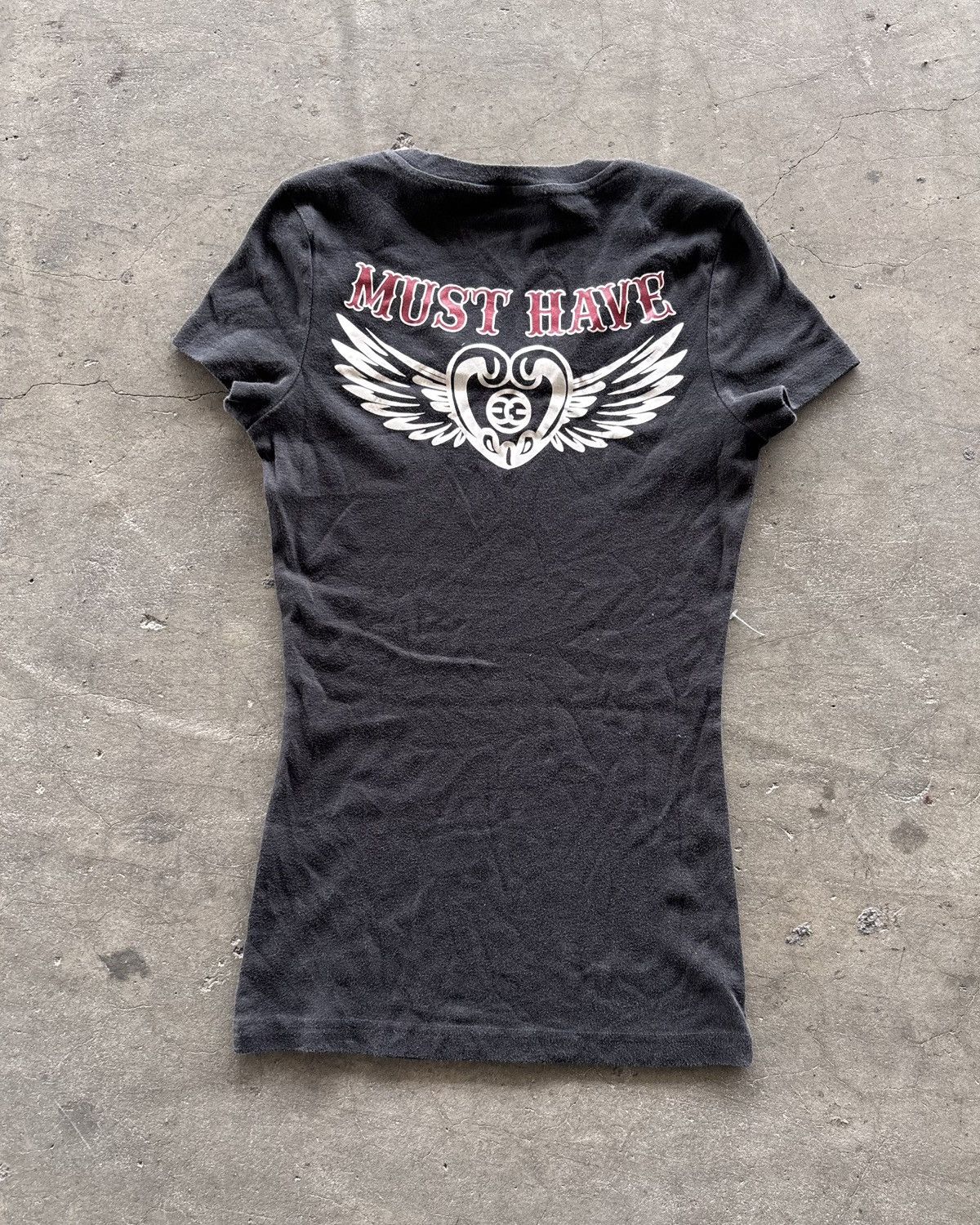 Beauty Beast Egoist Must Have Poem Faded Black Tee Size US M / EU 48-50 / 2 - 5 Thumbnail