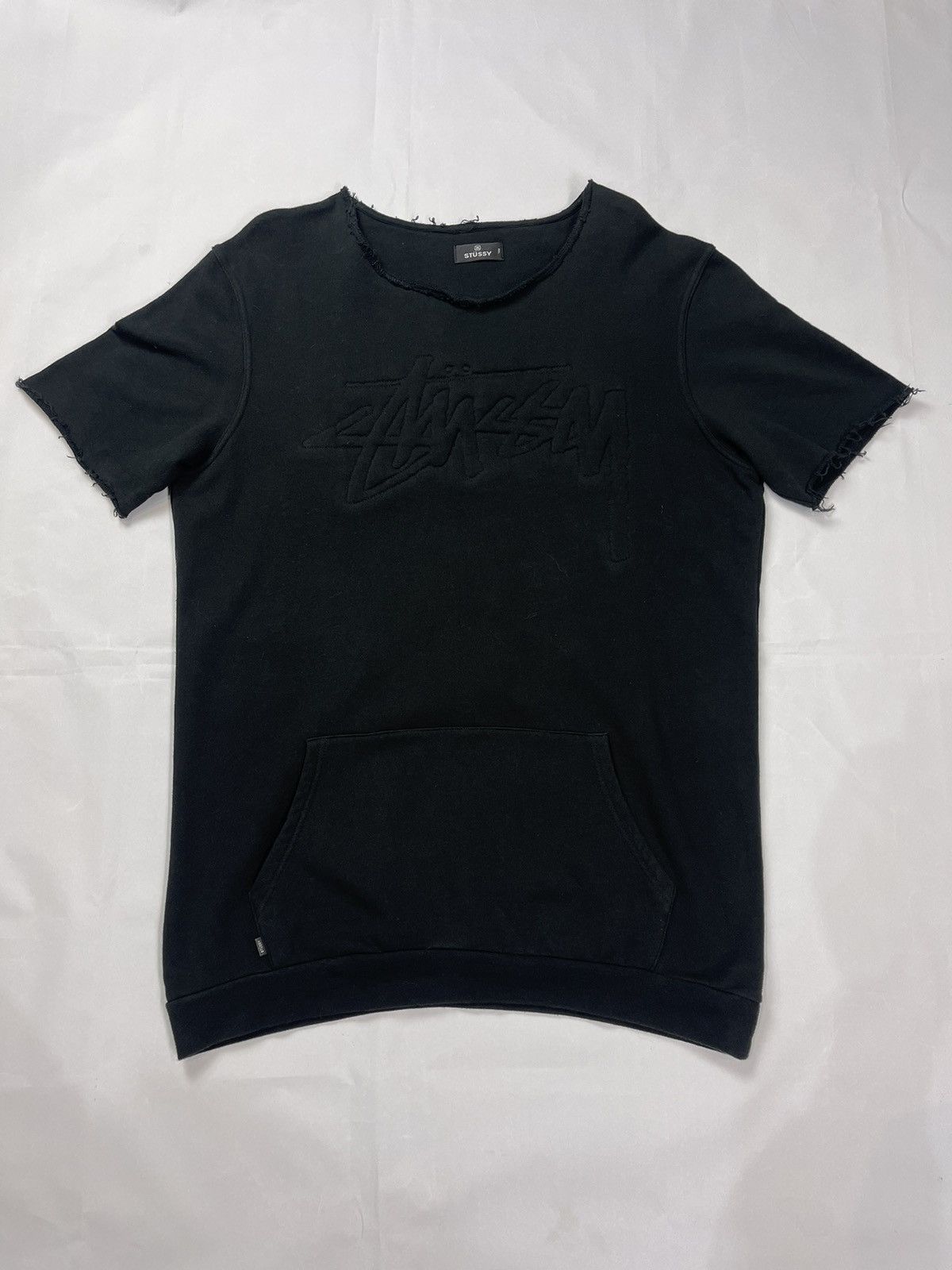 Stussy Short-Sleeve Embroidered Sweatshirt Size US L / EU 52-54 / 3 - 1 Thumbnail