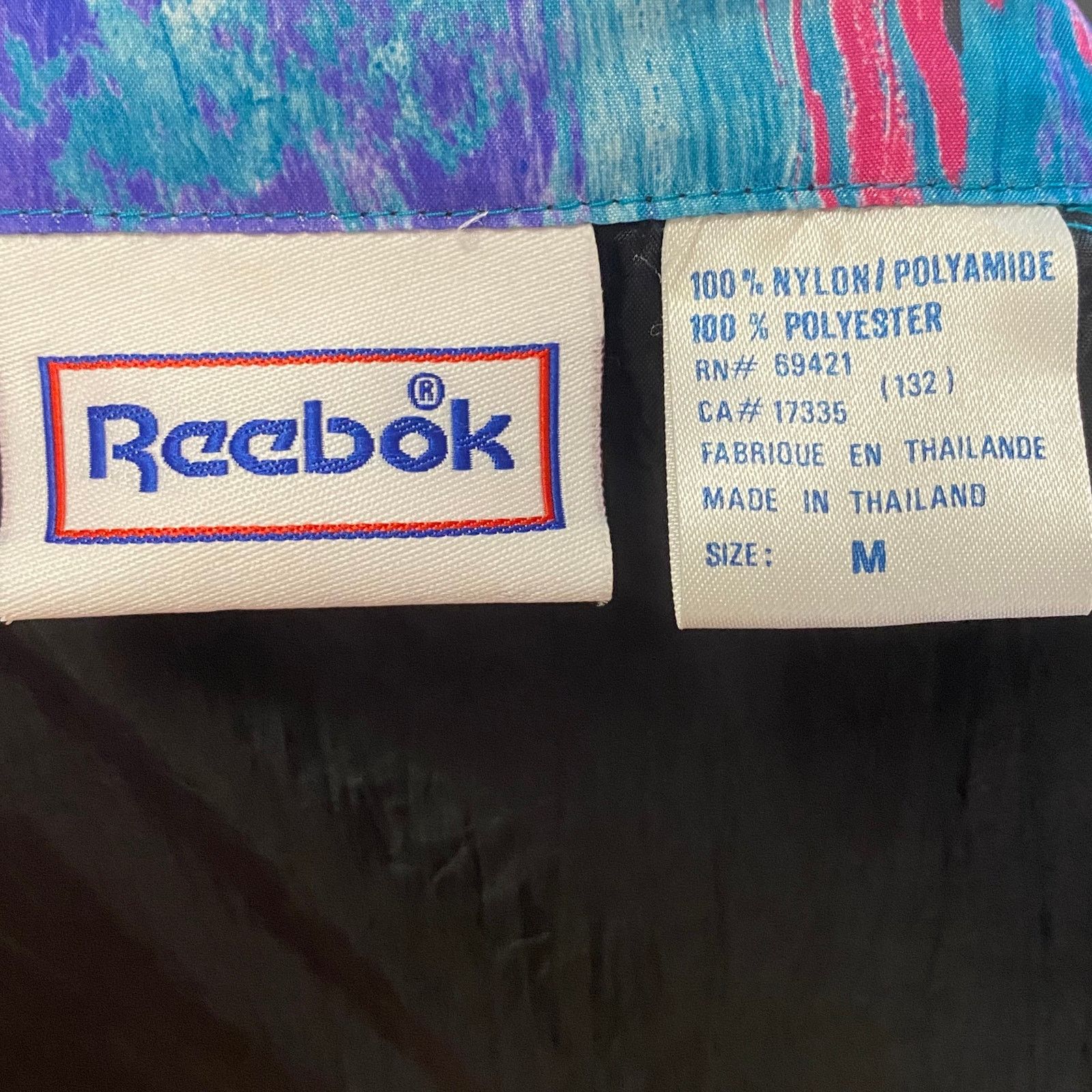 Reebok × Vintage Vintage Reebok Windbreaker Jacket Retro Sport 80s 90s Medium Size M / US 6-8 / IT 42-44 - 10 Thumbnail