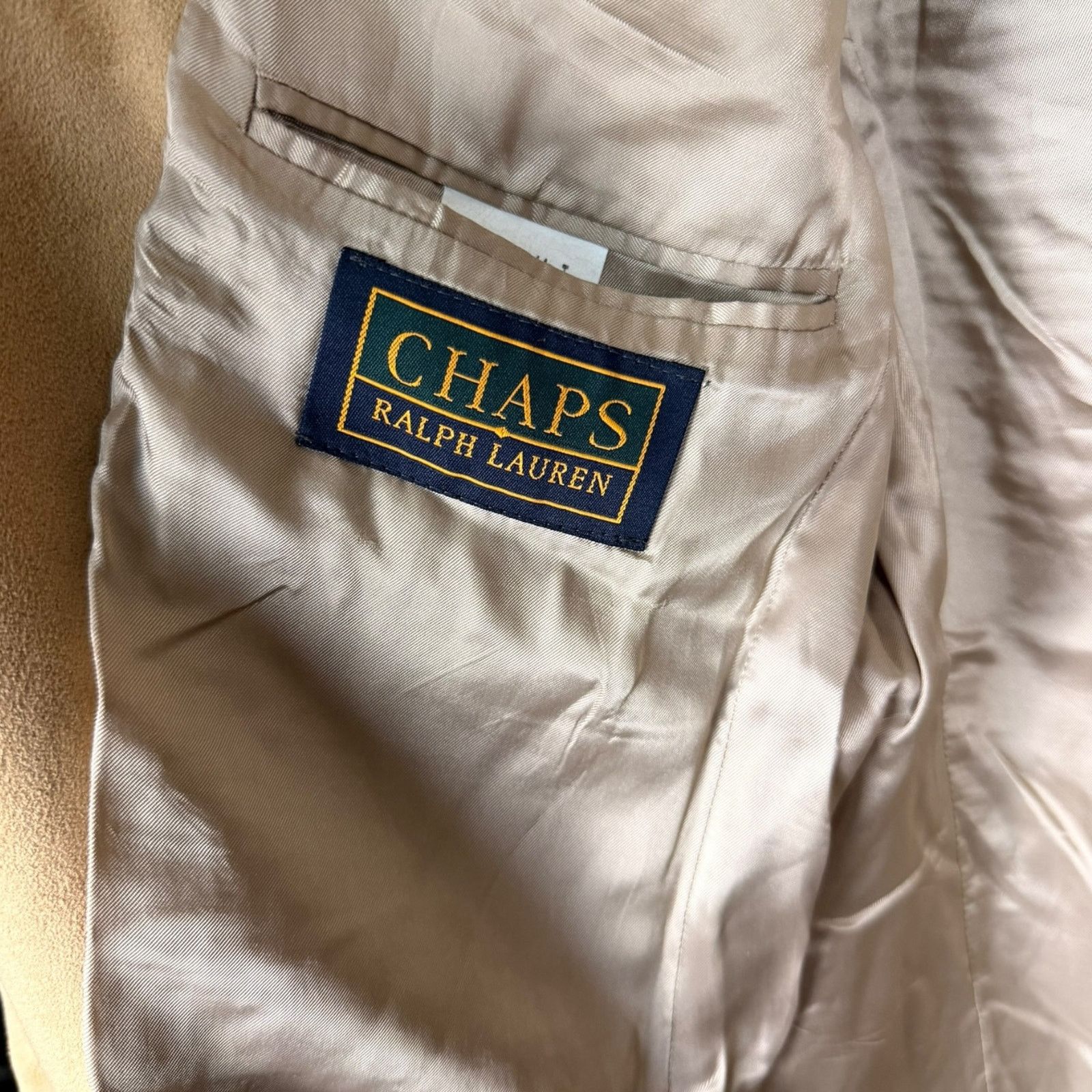 Chaps Ralph Lauren Vintage 90s Chaps Ralph Lauren Men's 41T Faux Suede Blazer Size 42L - 5 Thumbnail