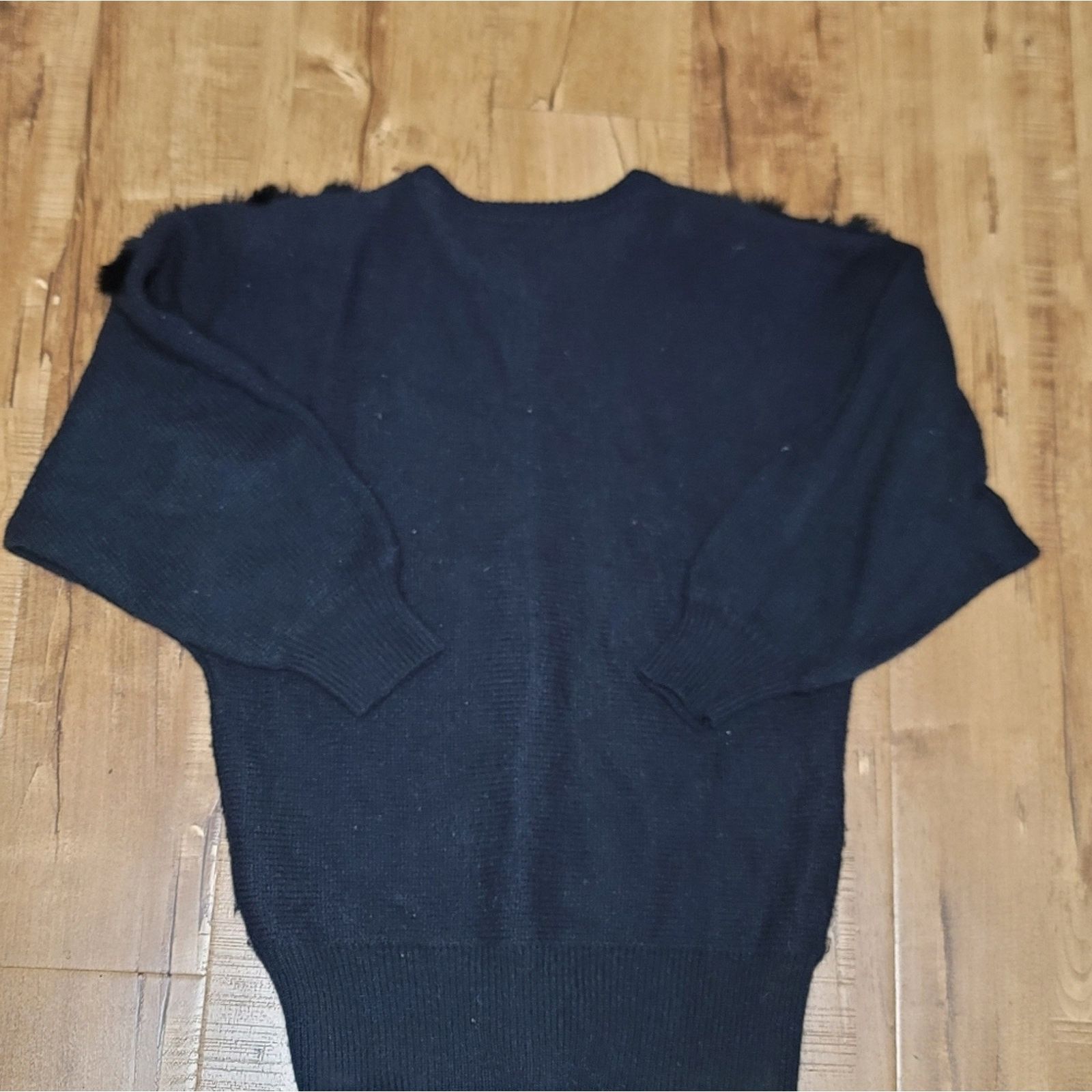 The Unbranded Brand Vtg Shannon Faux Leather Snakeskin Fur Button-up Sweater Size M / US 6-8 / IT 42-44 - 5 Thumbnail