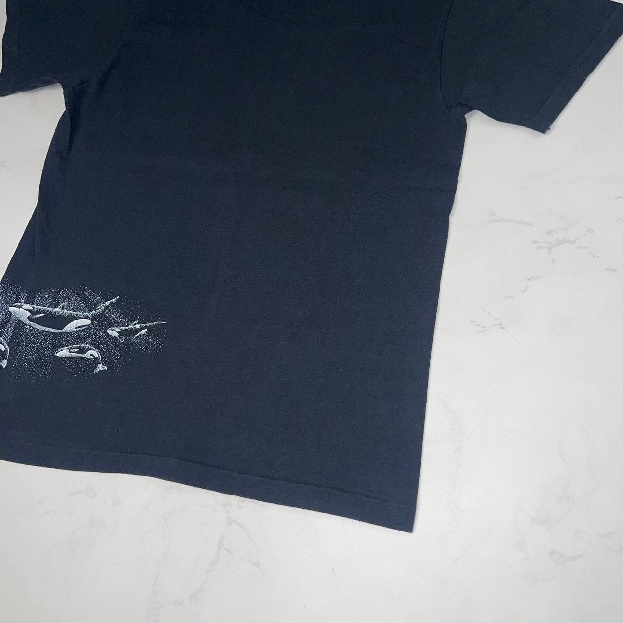 Vintage Vintage Vintage Sea World y2k single stitch art tee 90's Size US M / EU 48-50 / 2 - 11 Thumbnail
