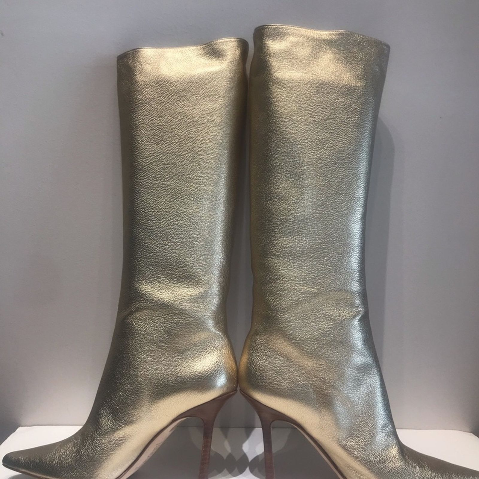 Jimmy Choo Jimmy Choo knee boot slips on with covered heel Size US 6 / IT 36 - 5 Thumbnail