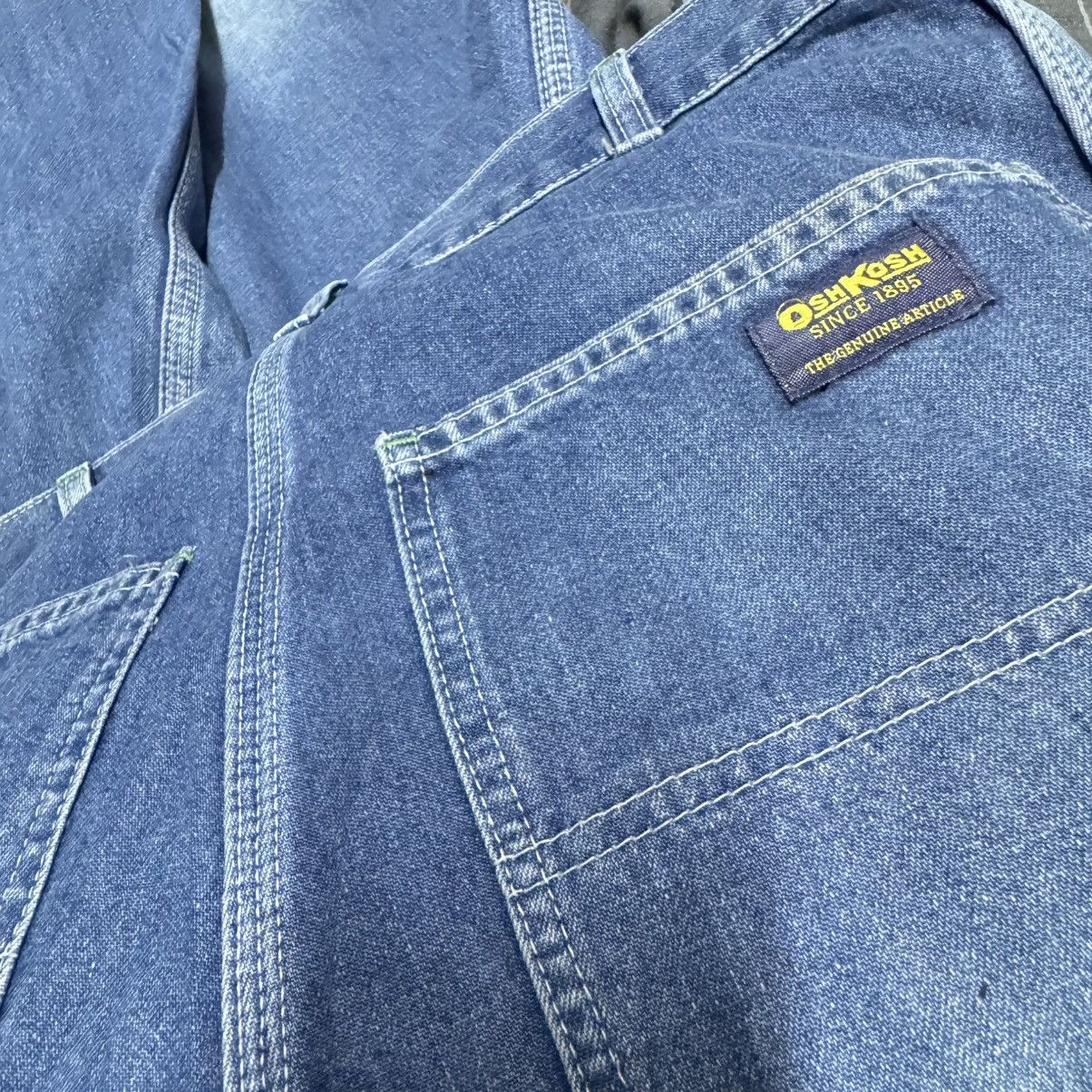 Oshkosh Vintage 70s Oshkosh Denim Carpenter Pants Size US 30 / EU 46 - 15 Thumbnail