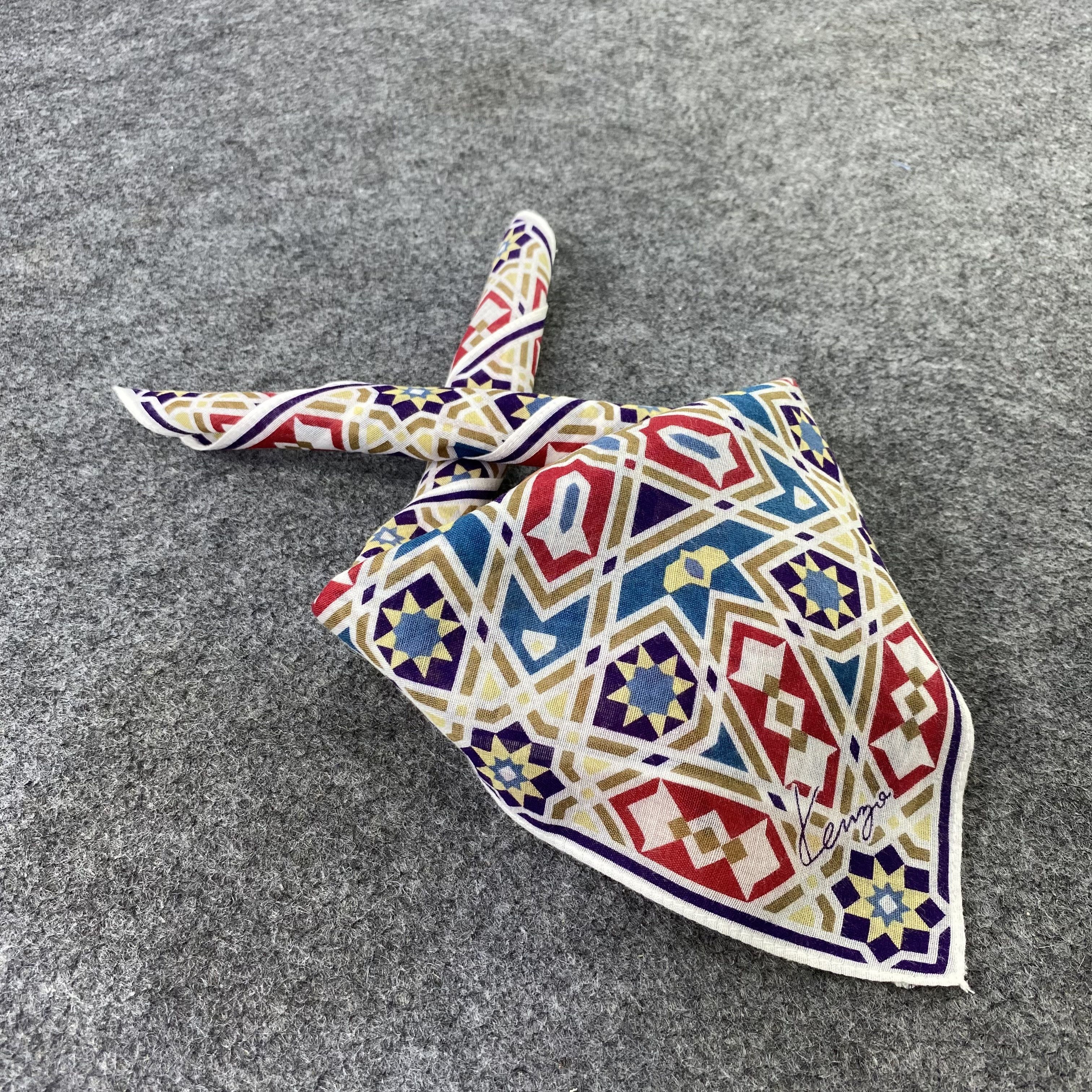 Kenzo Kenzo Handkerchief / Bandana / Neckerchief-B745 Size ONE SIZE - 1 Thumbnail