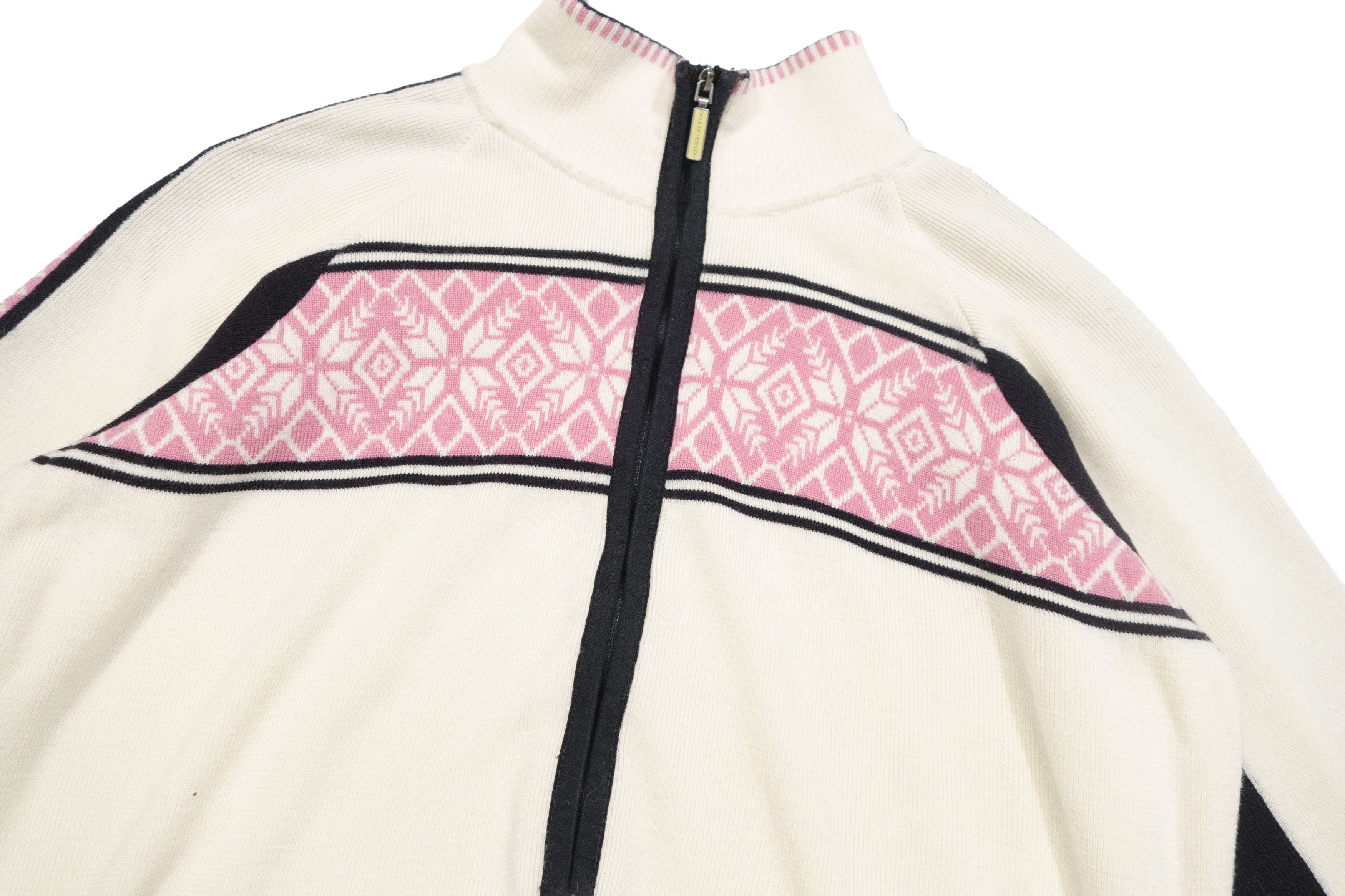 Dale Of Norway Vancouver 2010 Olympic Merino Wool 1/4 Zip Fair Isle Sweater Size S / US 4 / IT 40 - 3 Thumbnail