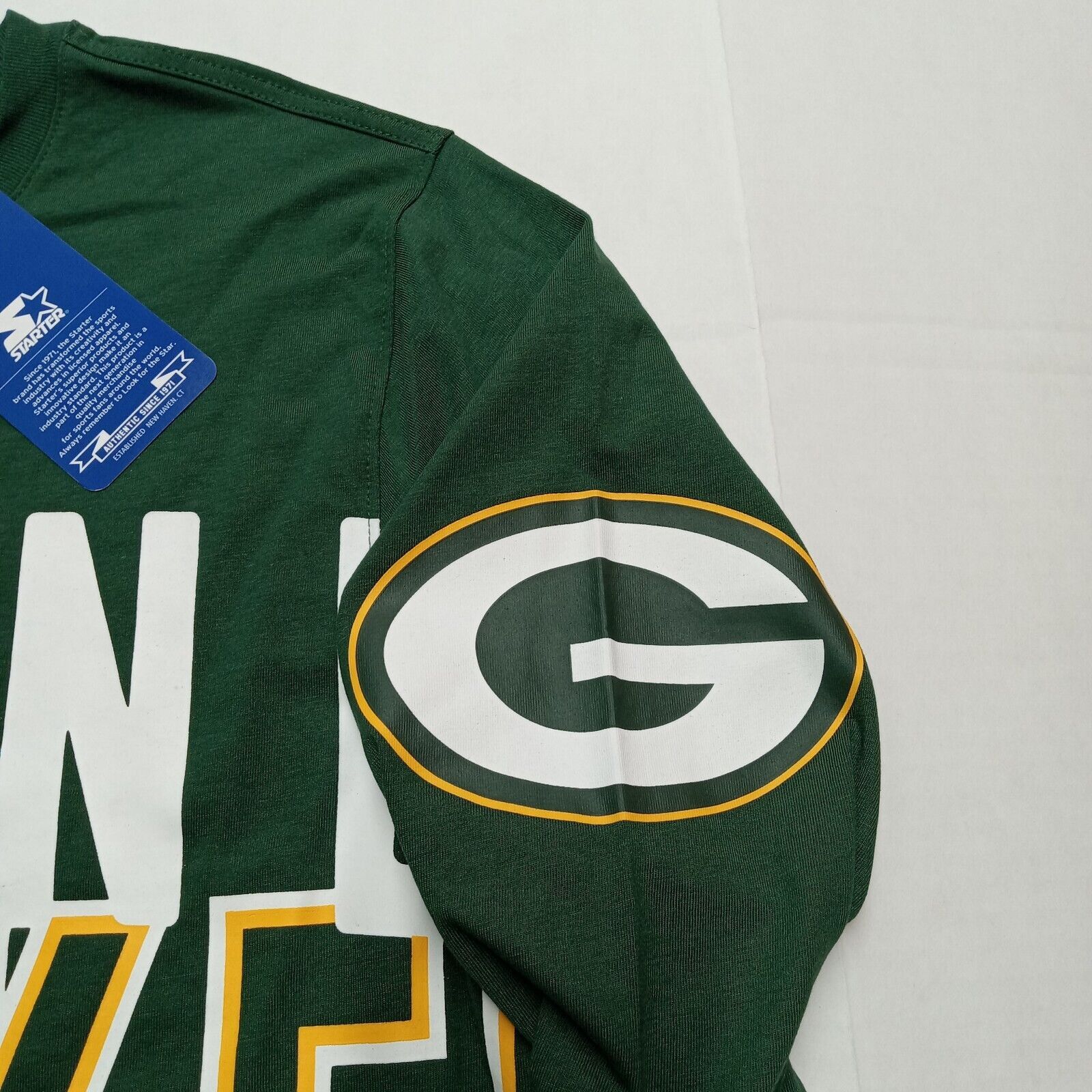 Starter STARTER Green Bay Packers Graphic T-Shirt Men's M Green Tee Size US M / EU 48-50 / 2 - 3 Thumbnail