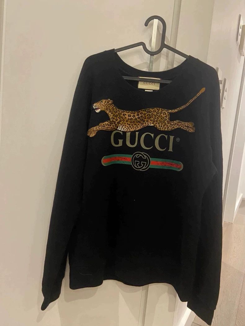 Gucci Gucci Double-button black knitted sweatshirt 2502-Nextarrow Size US S / EU 44-46 / 1 - 1 Thumbnail