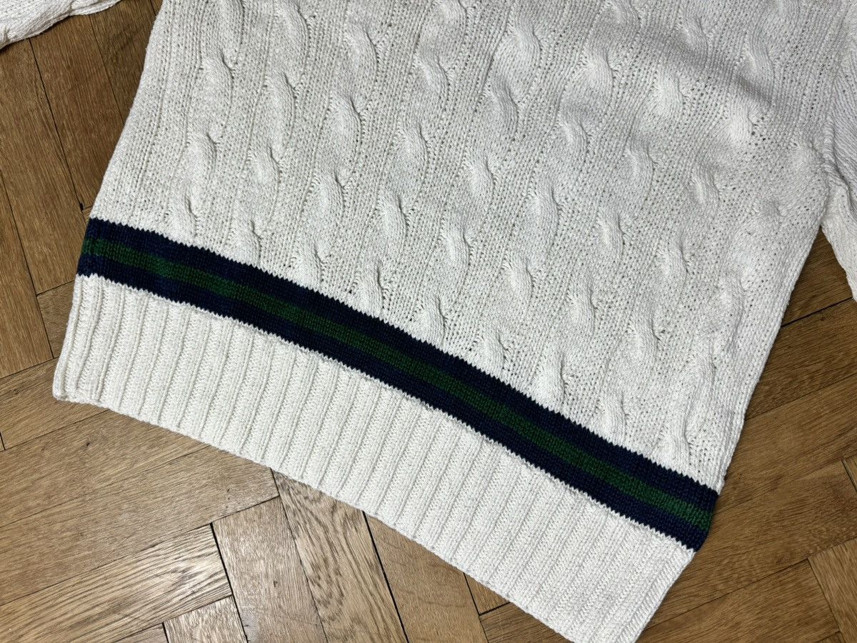 Polo Ralph Lauren Vintage Polo Ralph Lauren Cricket Cable Knit Sweater XXL Size US XXL / EU 58 / 5 - 8 Thumbnail