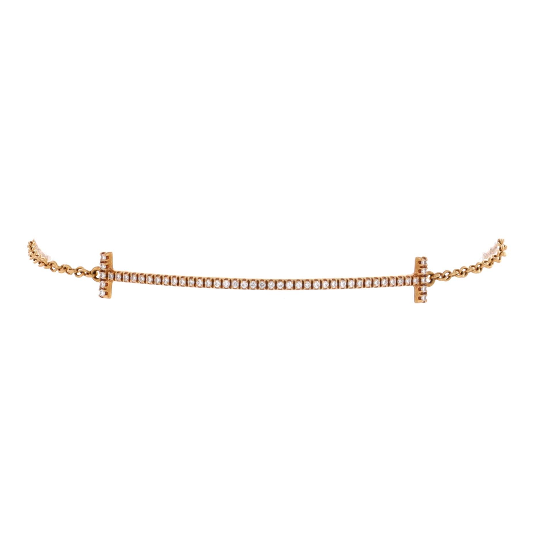 Tiffany & Co. T Smile Chain Bracelet Size ONE SIZE - 1 Thumbnail