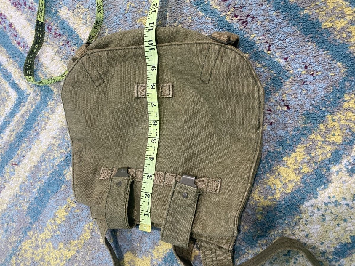 Vintage Rare Vintage 70s Ration Bag Soldiers Issue Field Canvas Nato Size ONE SIZE - 12 Thumbnail