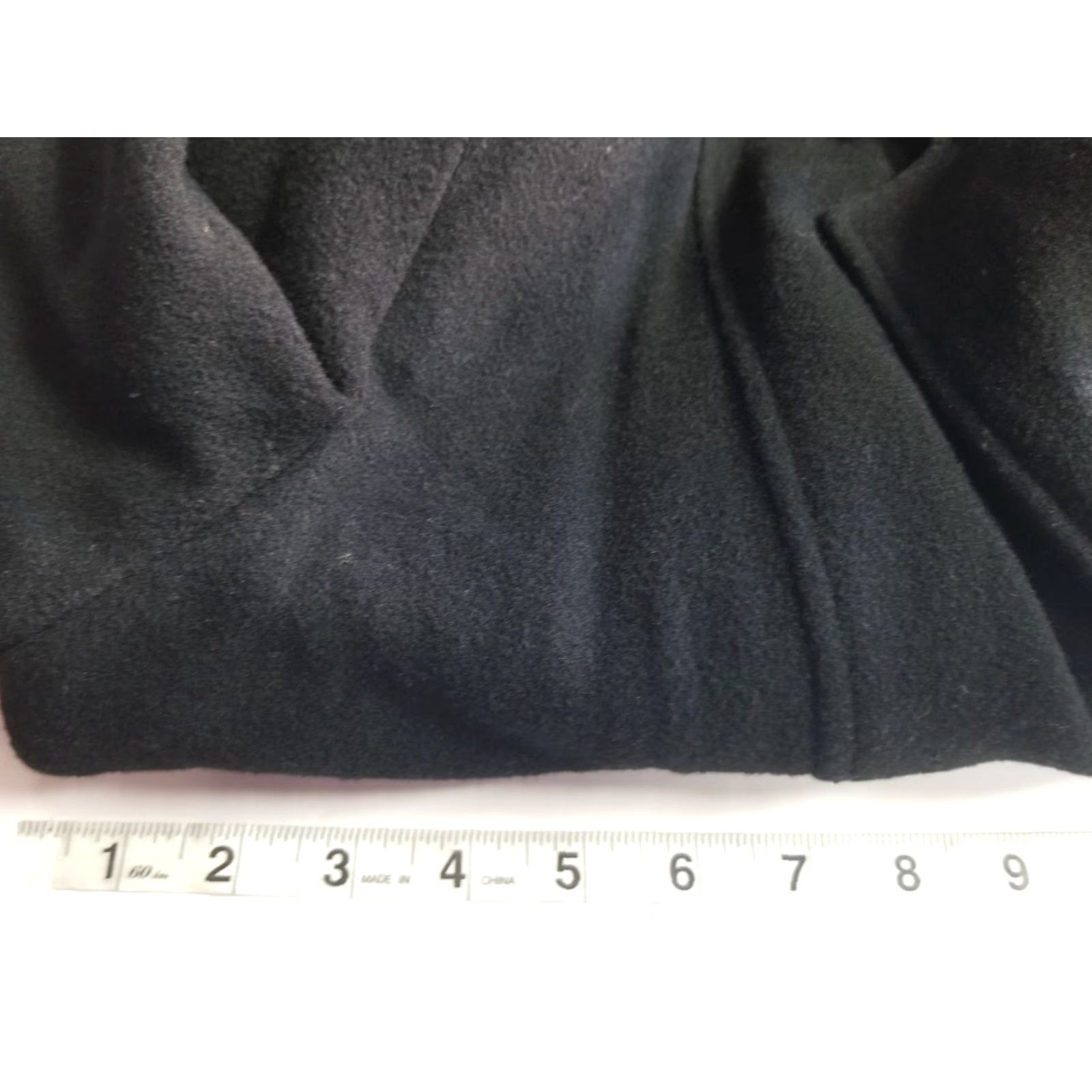 Vintage VINTAGE Unbranded Coat Wool Cashmere Black Women Size 4 Pea Coat Button Collared Winter See Measurements Family Paris Classic 90s? Size S / US 4 / IT 40 - 2 Thumbnail