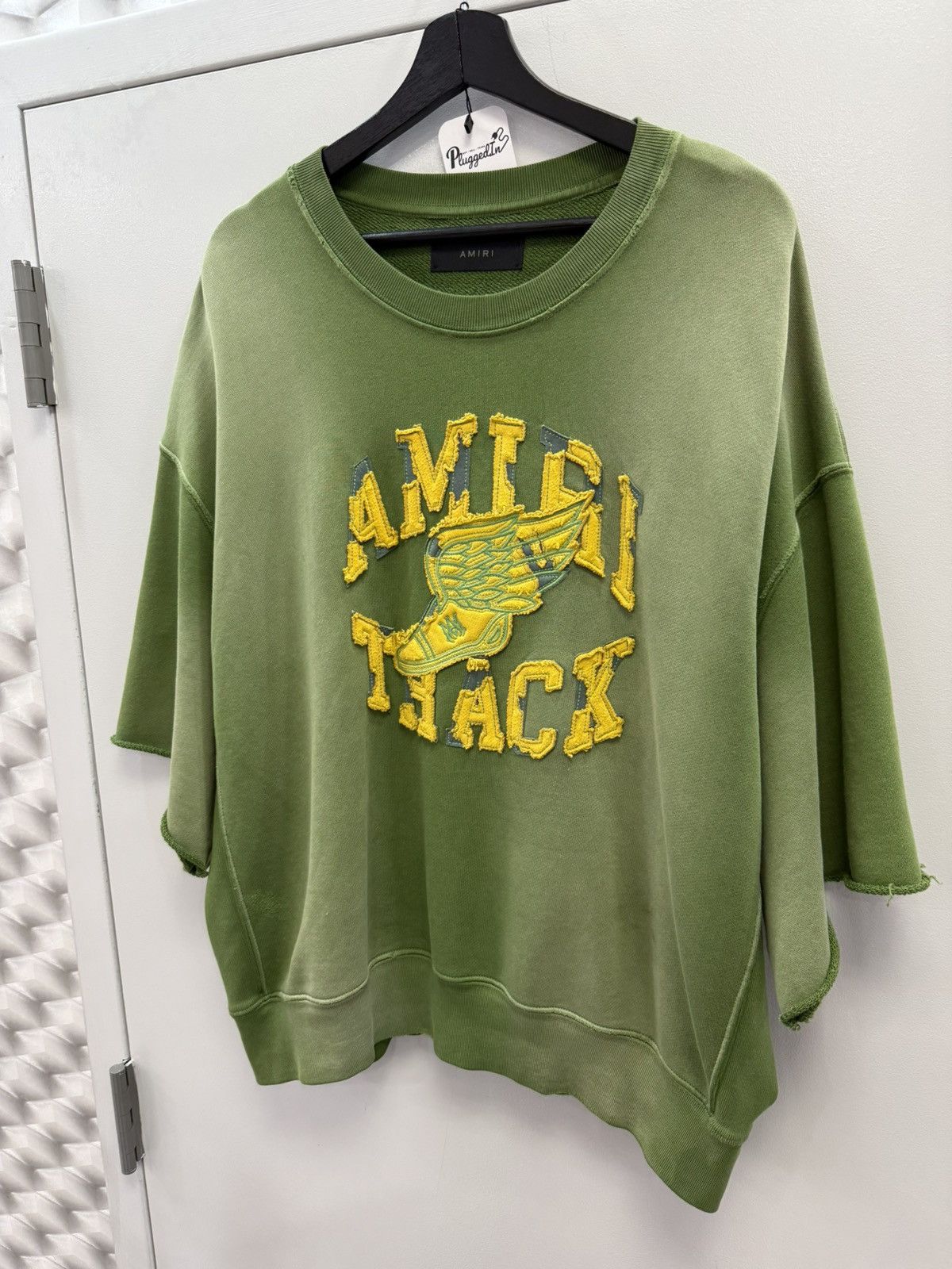 Amiri Amiri Green Track T-Shirt Size US M / EU 48-50 / 2 - 3 Thumbnail
