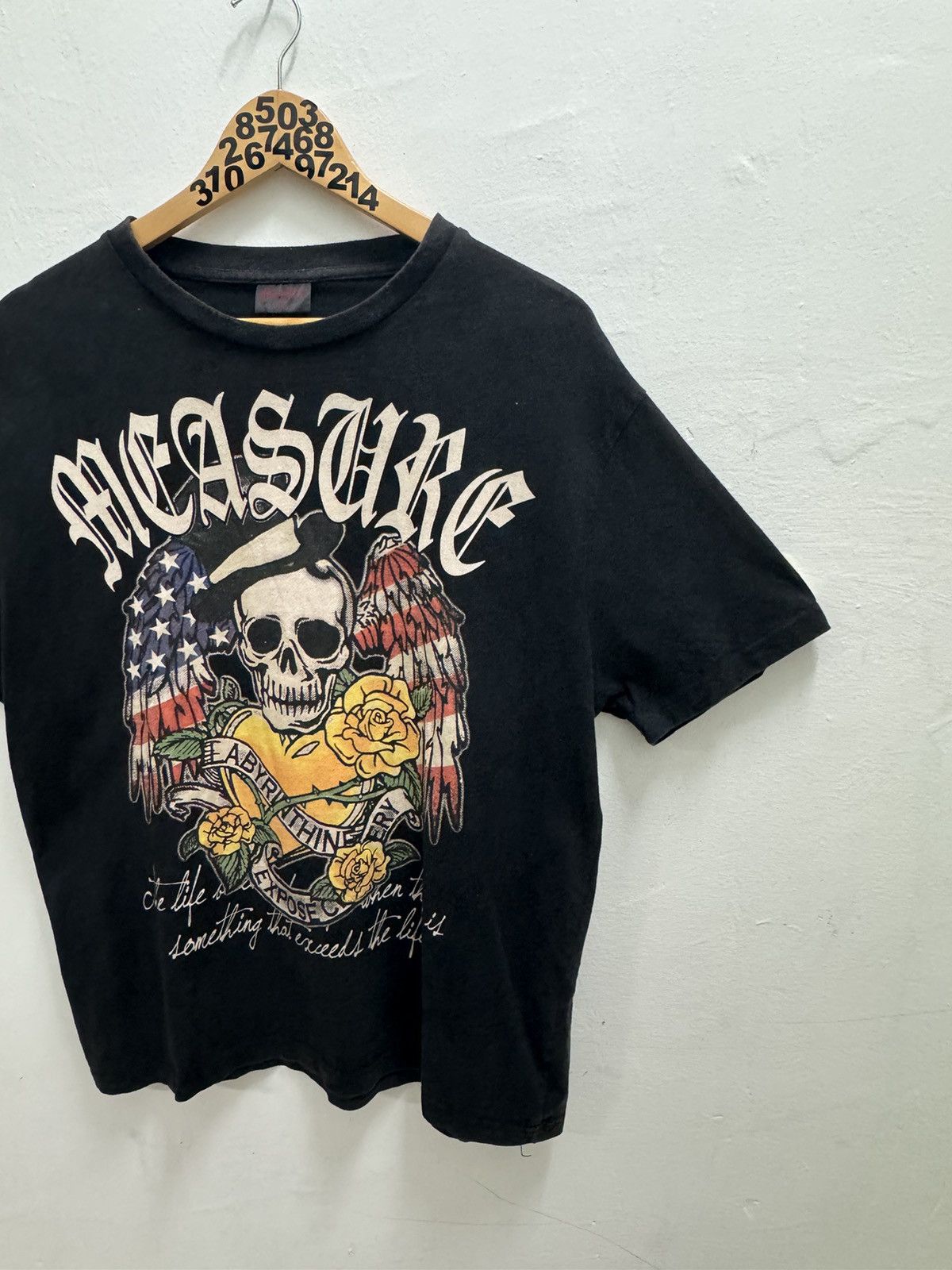 Christian Audigier SPACE OPERA SKULLS CROSS DESIGN ED HARDY STYLE Size US L / EU 52-54 / 3 - 4 Thumbnail